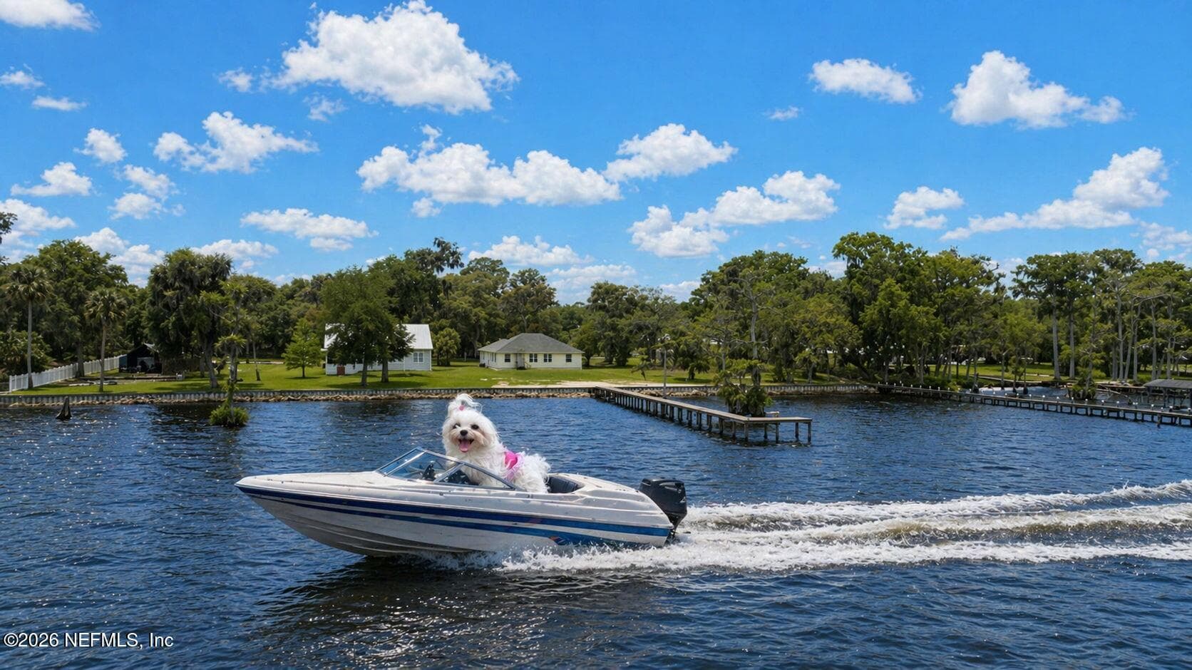 Where Lil Dottie is inviting you to live right here on spectacular Crescent Lake — 102 SANDRA Lane, Crescent City, FL 32112