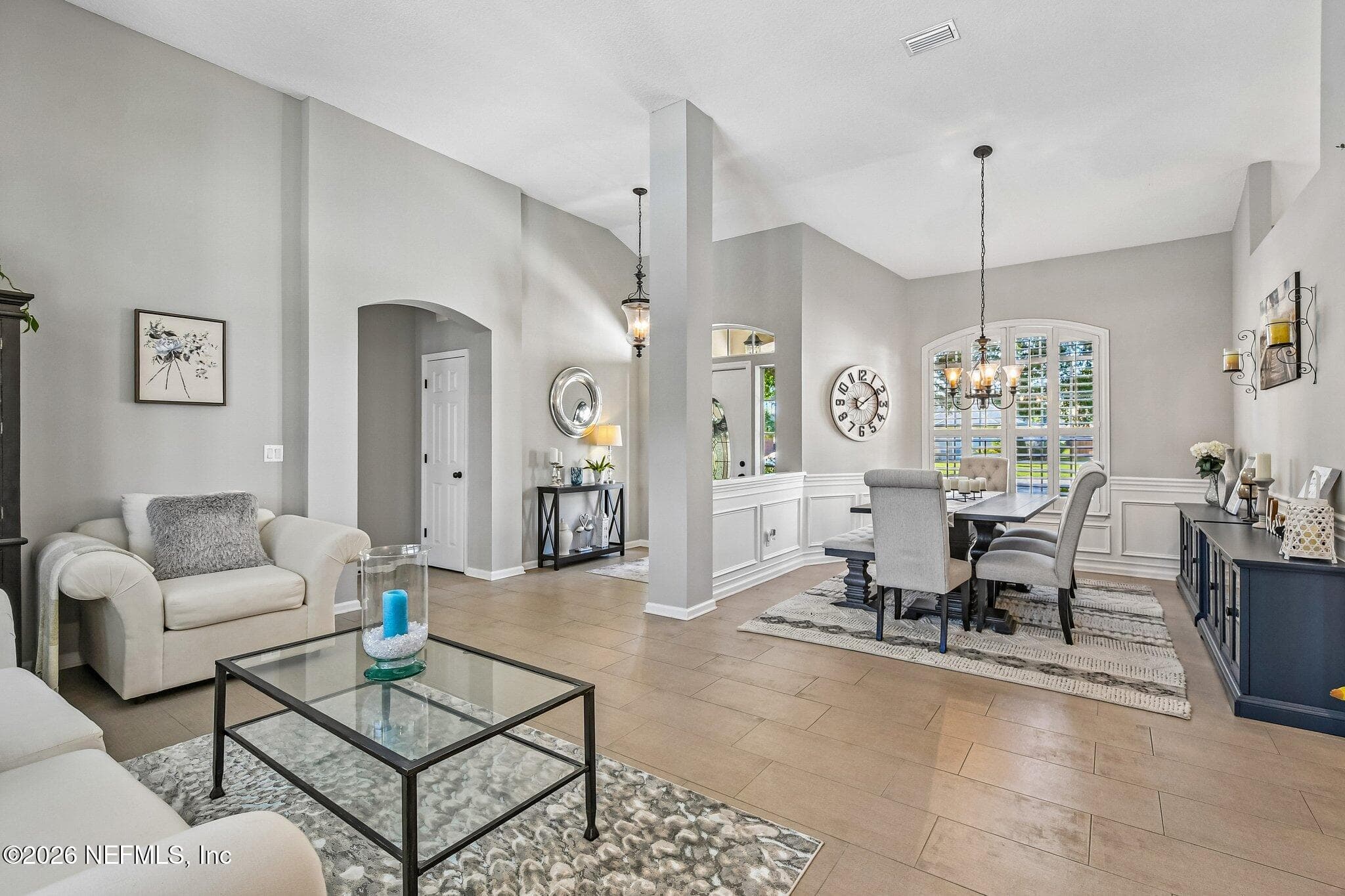 family room / dining room — 1908 FOX GLOVE Lane, Fleming Island, FL 32003