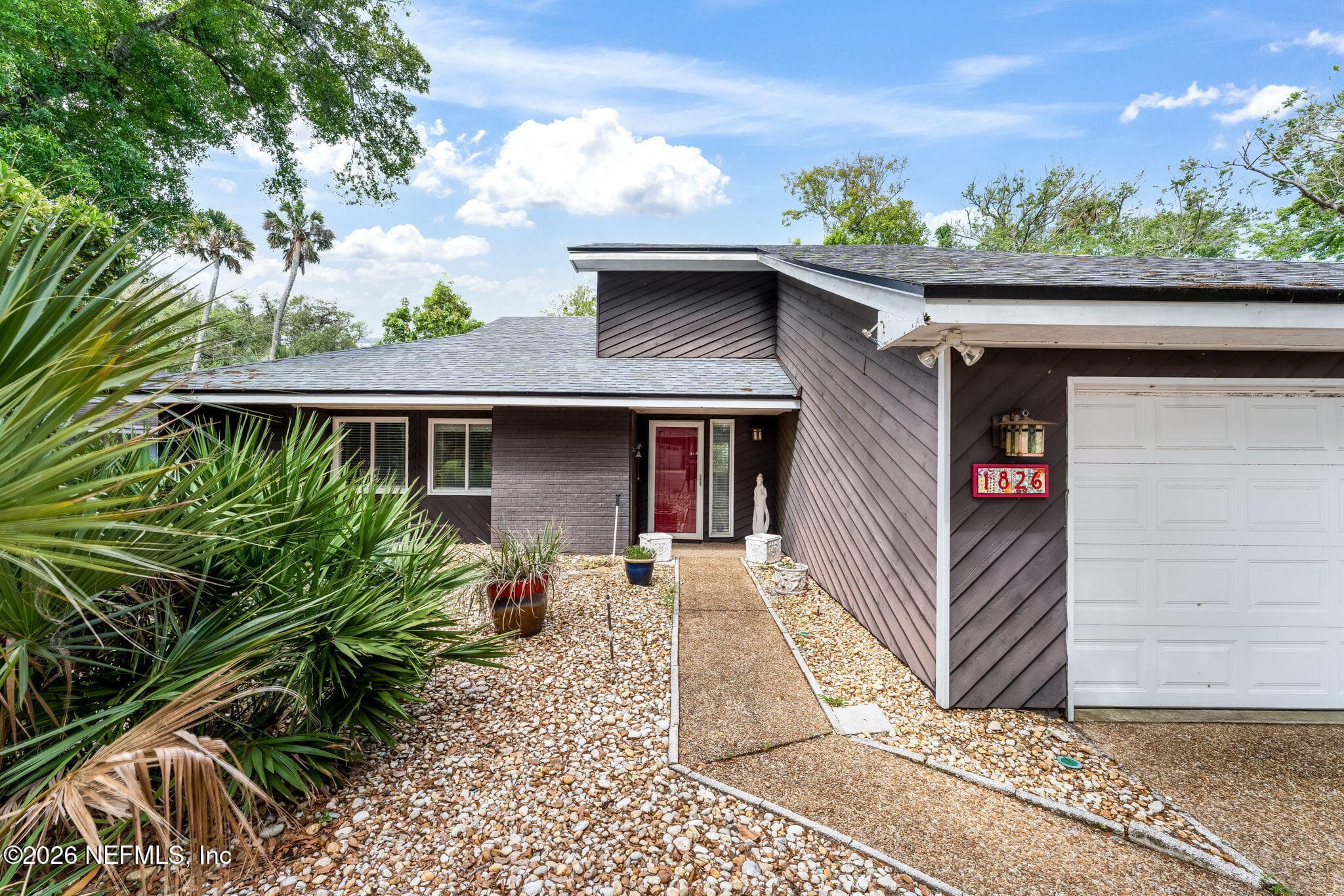 Front exterior of 1826 TIERRA VERDE Drive, Atlantic Beach, FL 32233