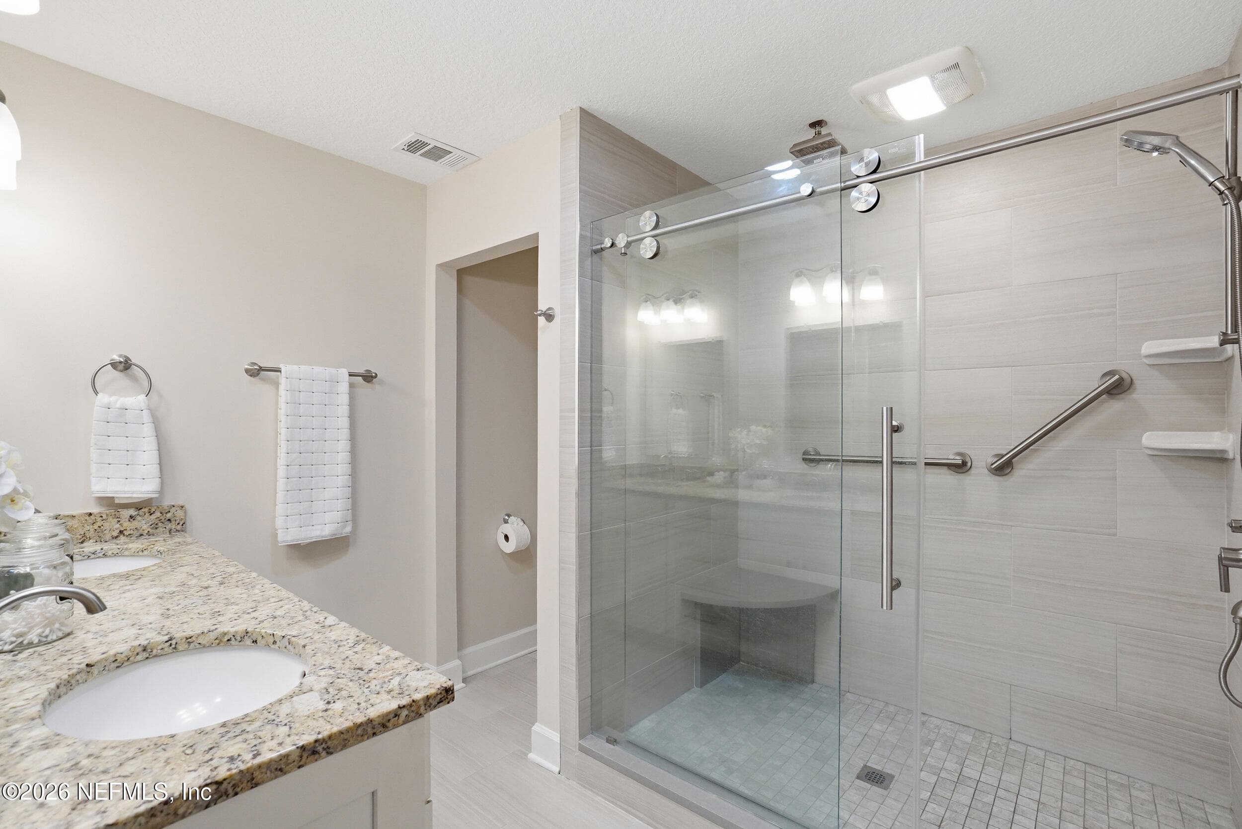 Large Walk-in Shower — 7805 DEERWOOD POINT Court 1402, Jacksonville, FL 32256