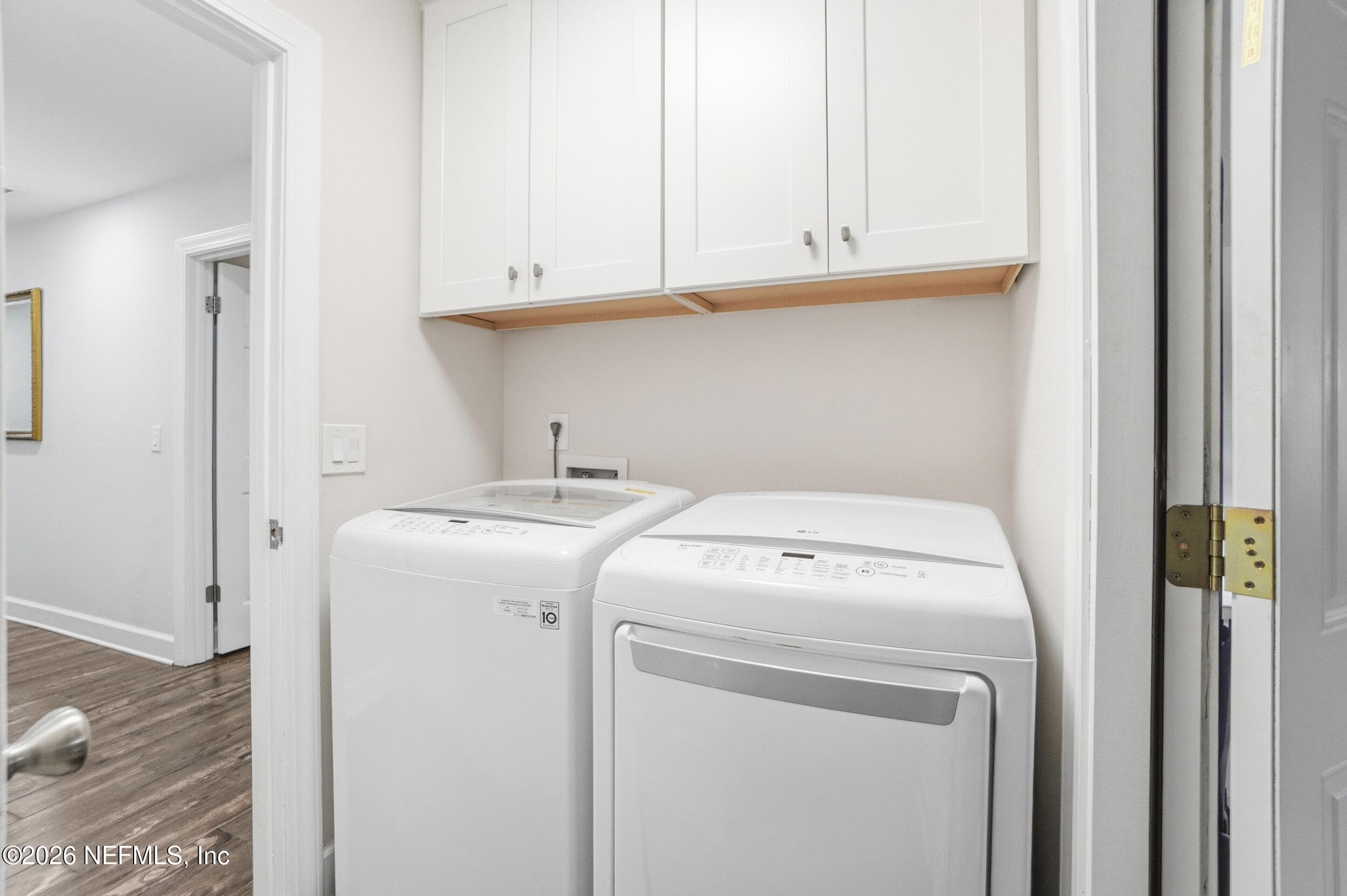 LG Washer and Dryer Convey — 7805 DEERWOOD POINT Court 1402, Jacksonville, FL 32256