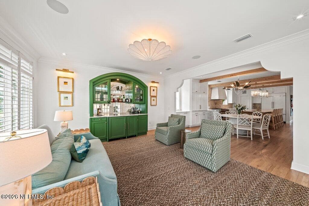 large living room — 1271 E COAST Drive, Atlantic Beach, FL 32233