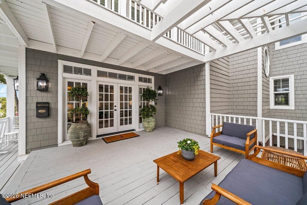 Front porch — 1271 E COAST Drive, Atlantic Beach, FL 32233