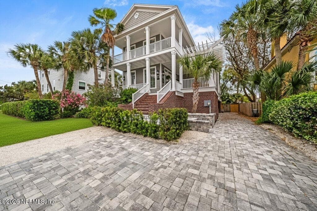 Great parking in front of home — 1271 E COAST Drive, Atlantic Beach, FL 32233