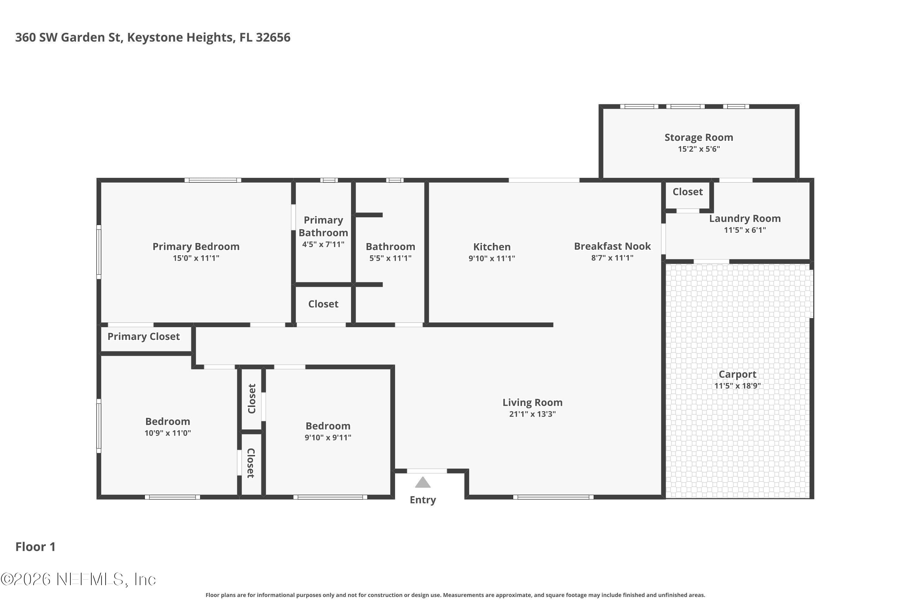 Photo 47 of 360 SW GARDEN Street, Keystone Heights, FL 32656