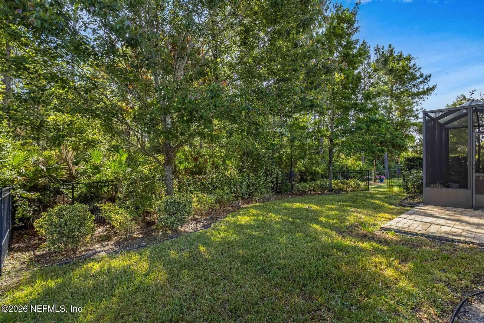Fenced back yard — 129 SWEET PINE Trail, Ponte Vedra, FL 32081