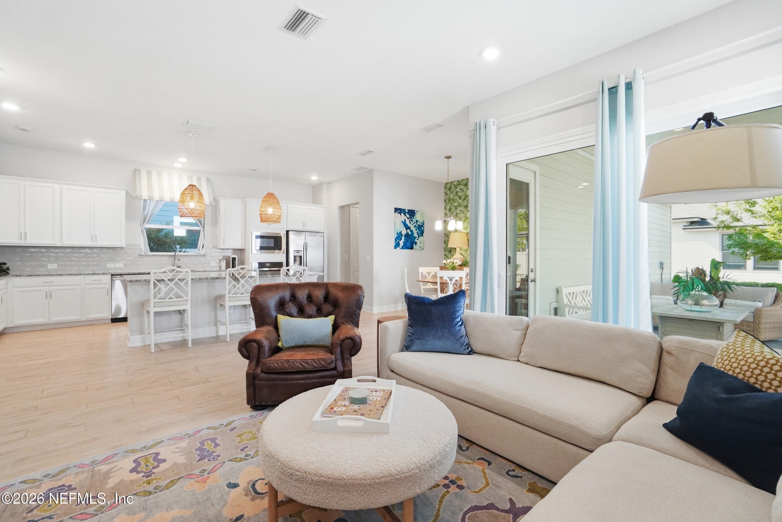 View of Family Room & Kitchen — 185 PARK CENTER Avenue, Ponte Vedra, FL 32081