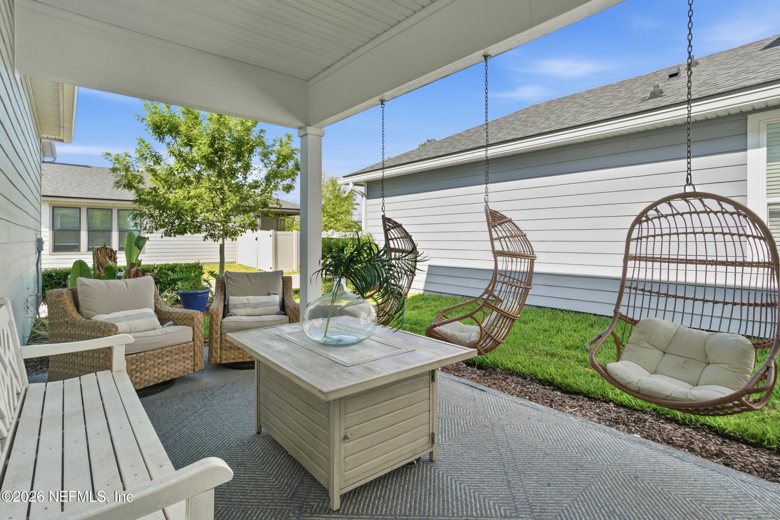 Covered Back Lanai — 185 PARK CENTER Avenue, Ponte Vedra, FL 32081