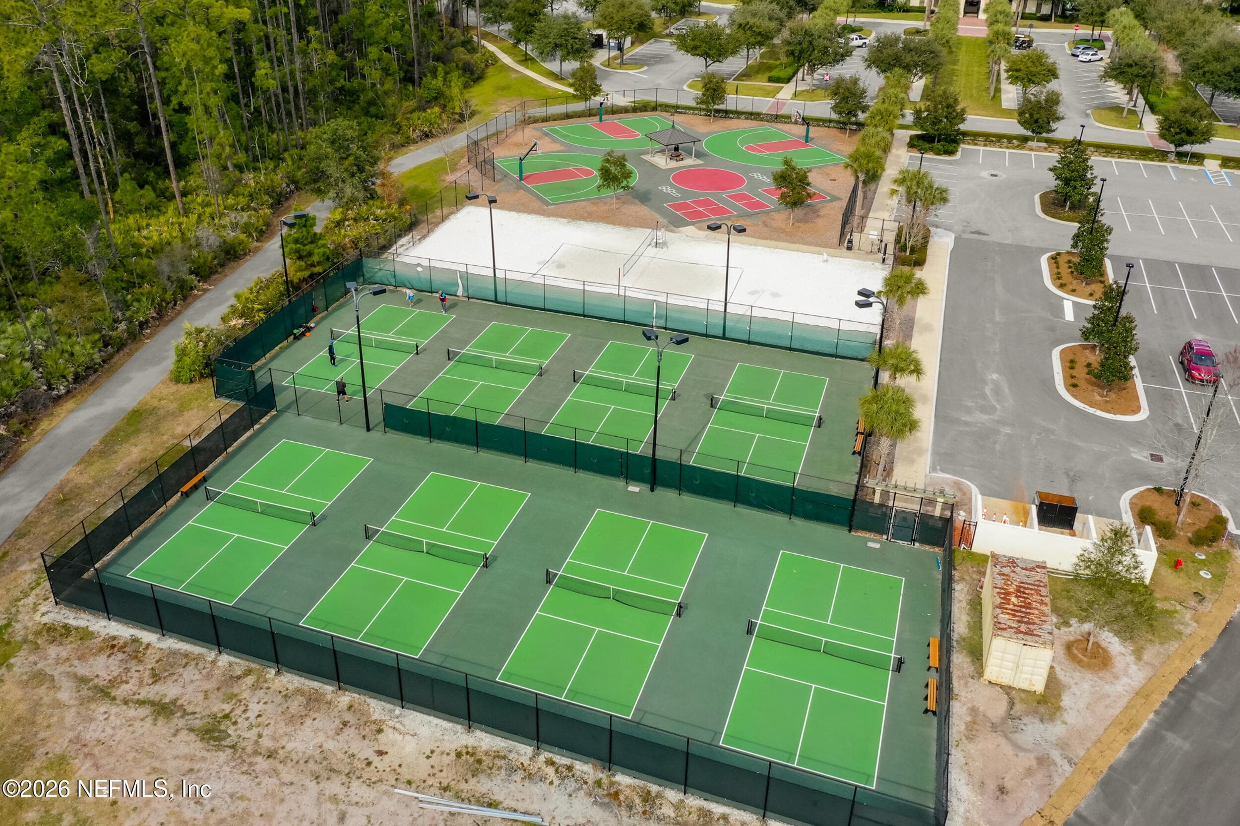 Tennis Courts & Pickleball — 185 PARK CENTER Avenue, Ponte Vedra, FL 32081