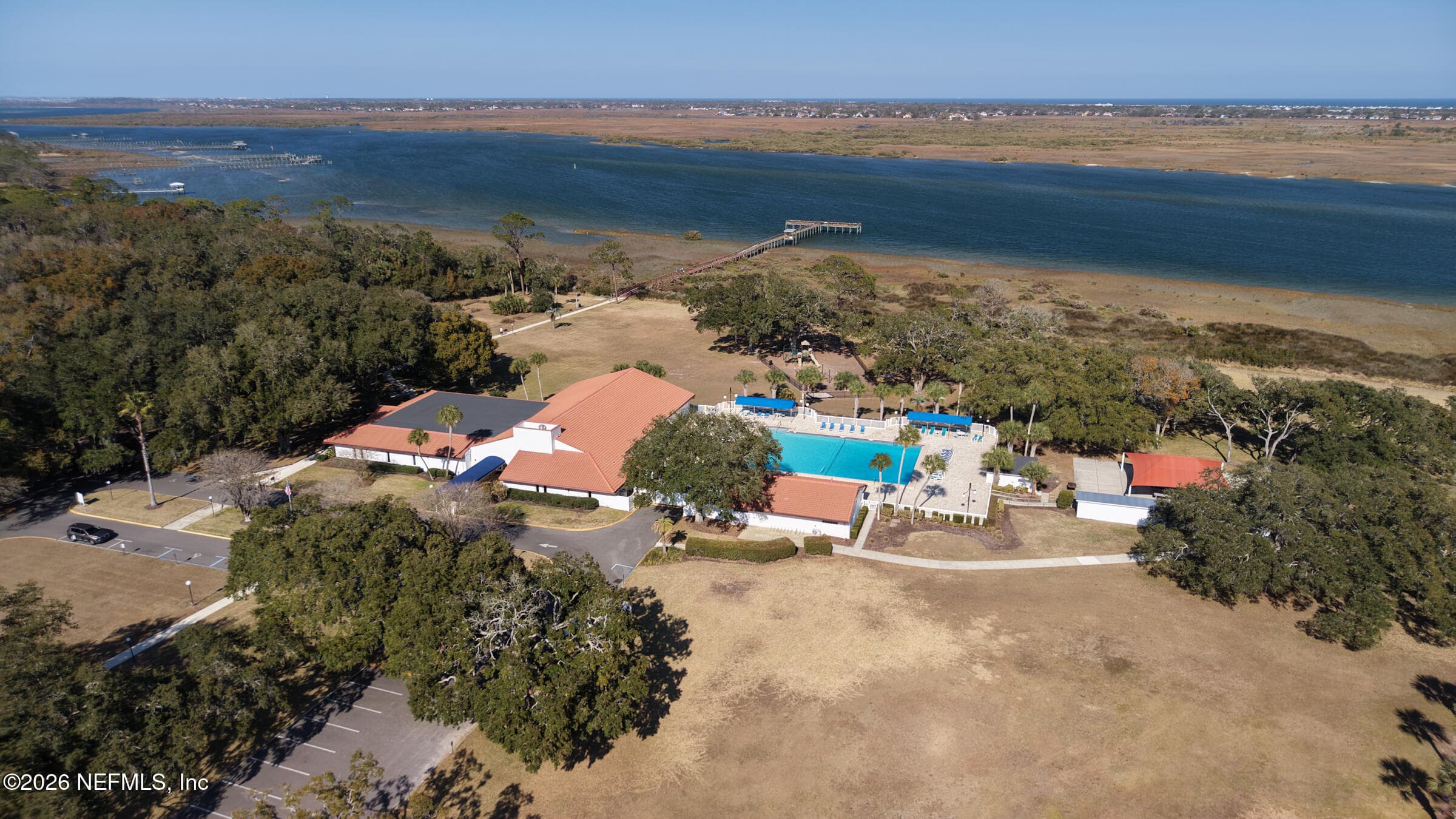 St Augustine Shores Pier on the Intracoastal, Pool, and Park — 265 CACIQUE Drive, St. Augustine, FL 32086