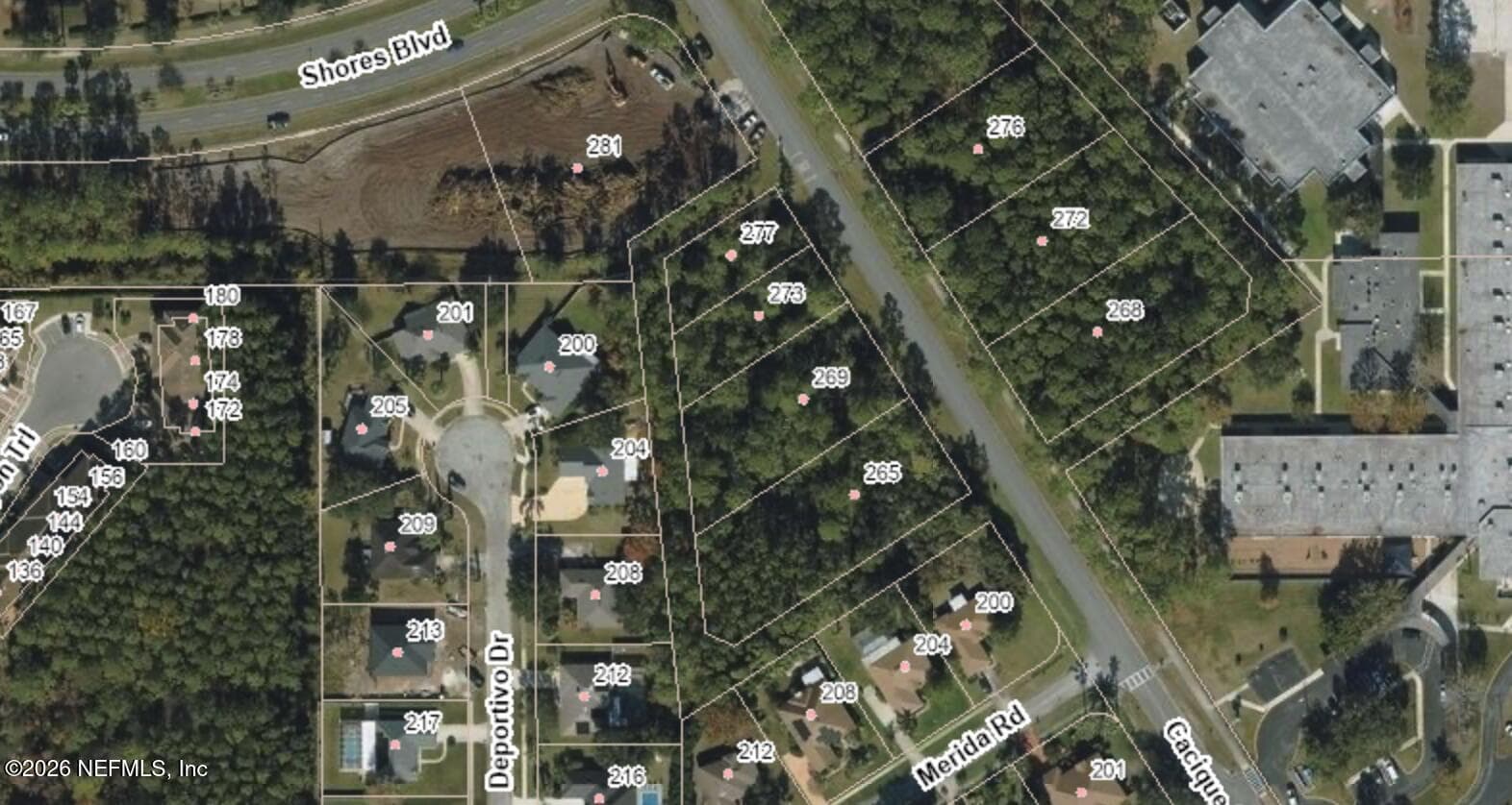 SJC Future Land Use Map Image — 265 CACIQUE Drive, St. Augustine, FL 32086