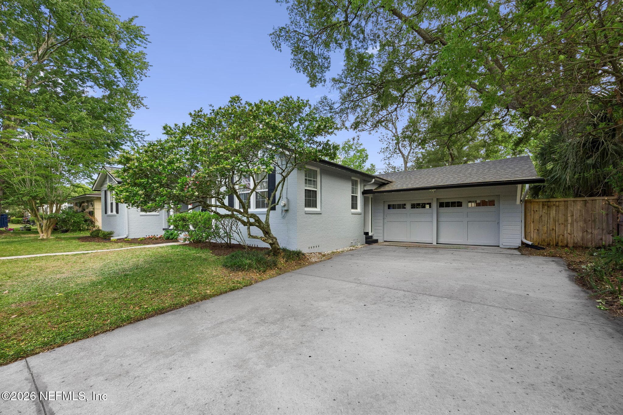 Two Car Garage with overhead storage! — 4338 GARIBALDI Avenue, Jacksonville, FL 32210
