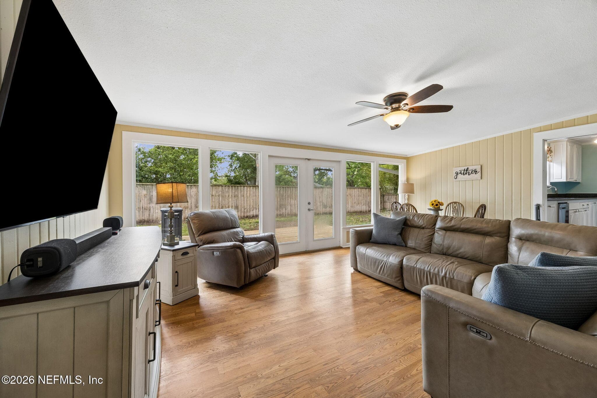 Doors to Back Deck — 4338 GARIBALDI Avenue, Jacksonville, FL 32210