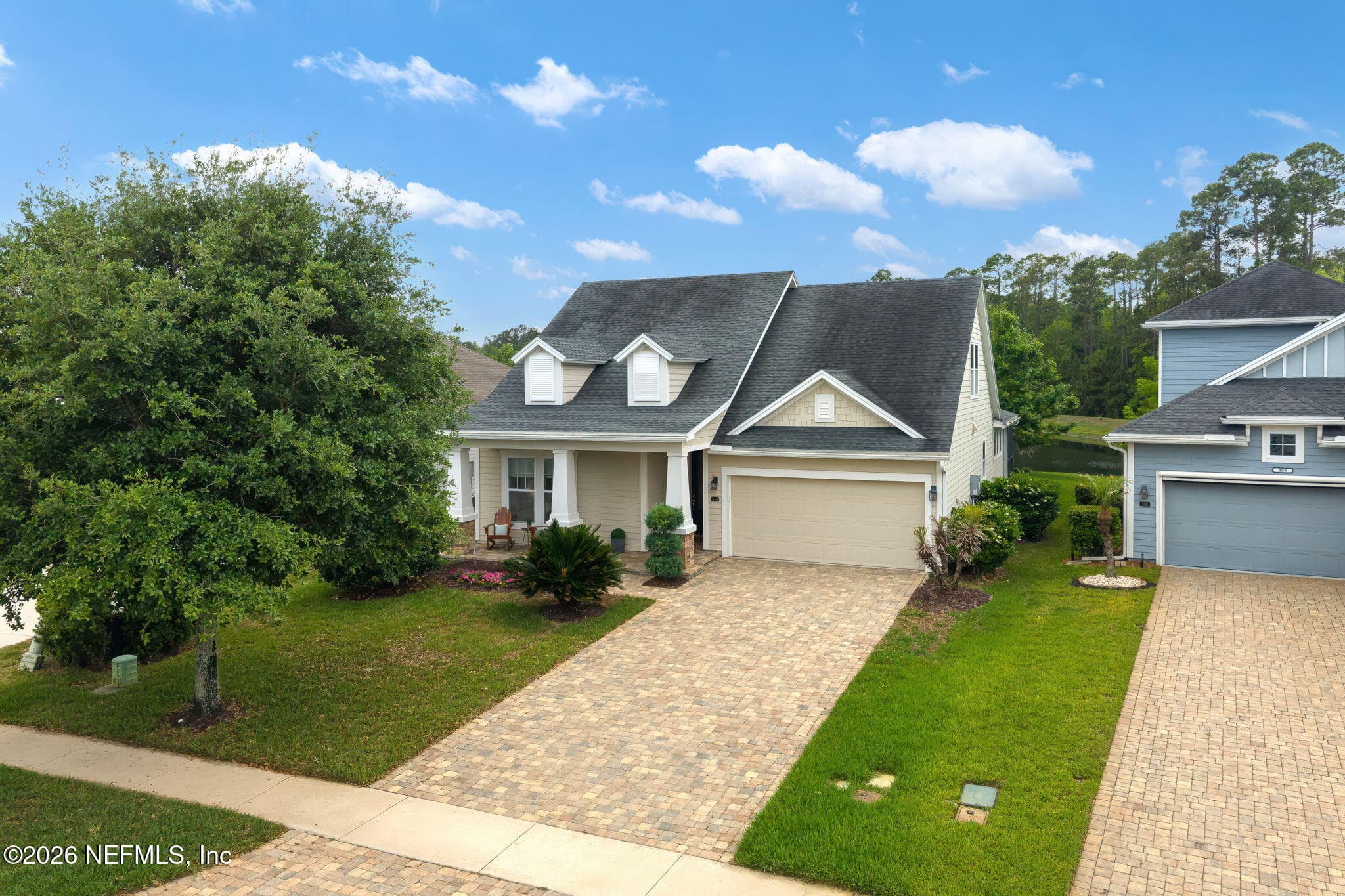 Pavered Driveway — 316 WHISPER ROCK Drive, Ponte Vedra, FL 32081