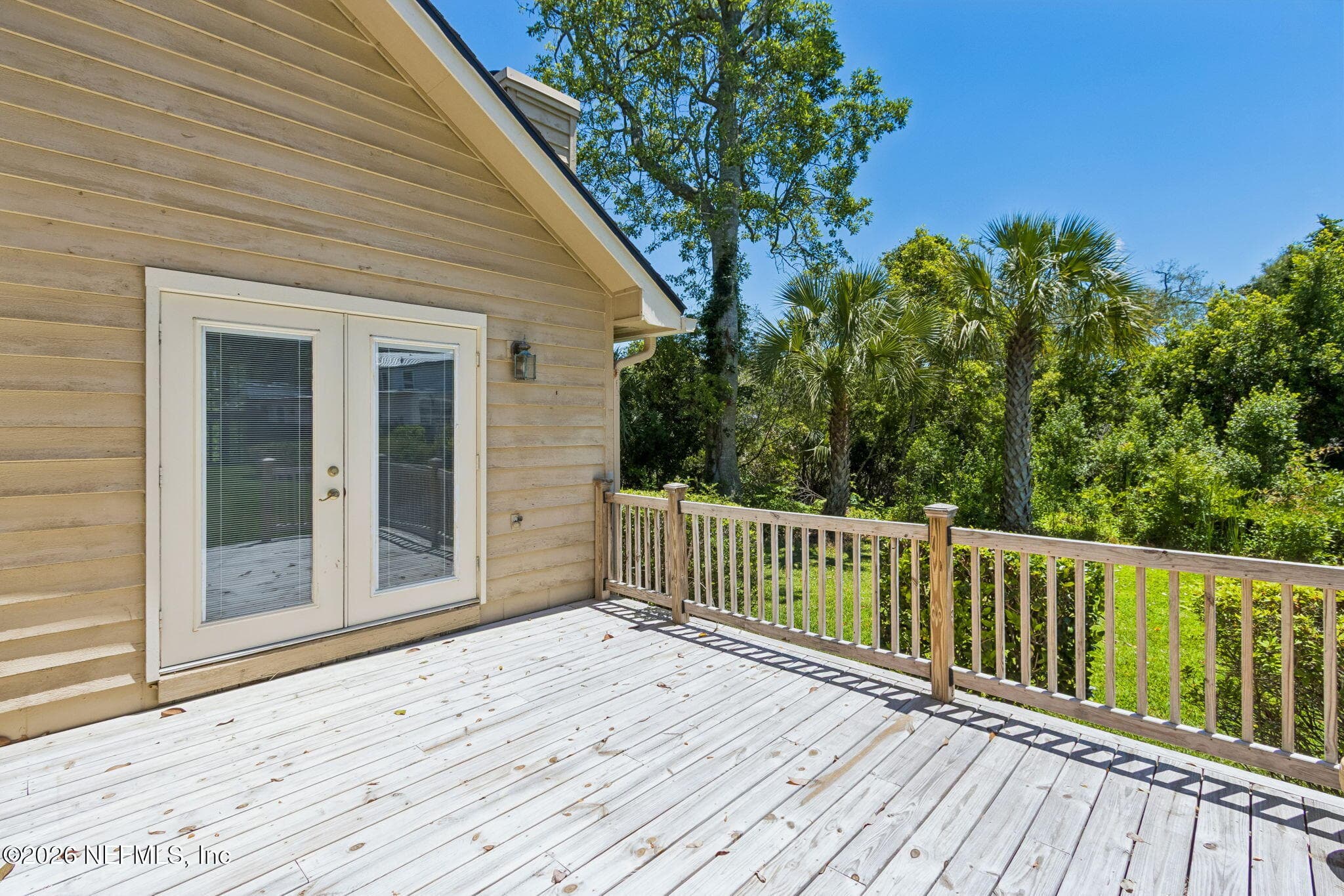 Backyard Deck — 1461 HOPKINS CREEK Lane, Neptune Beach, FL 32266