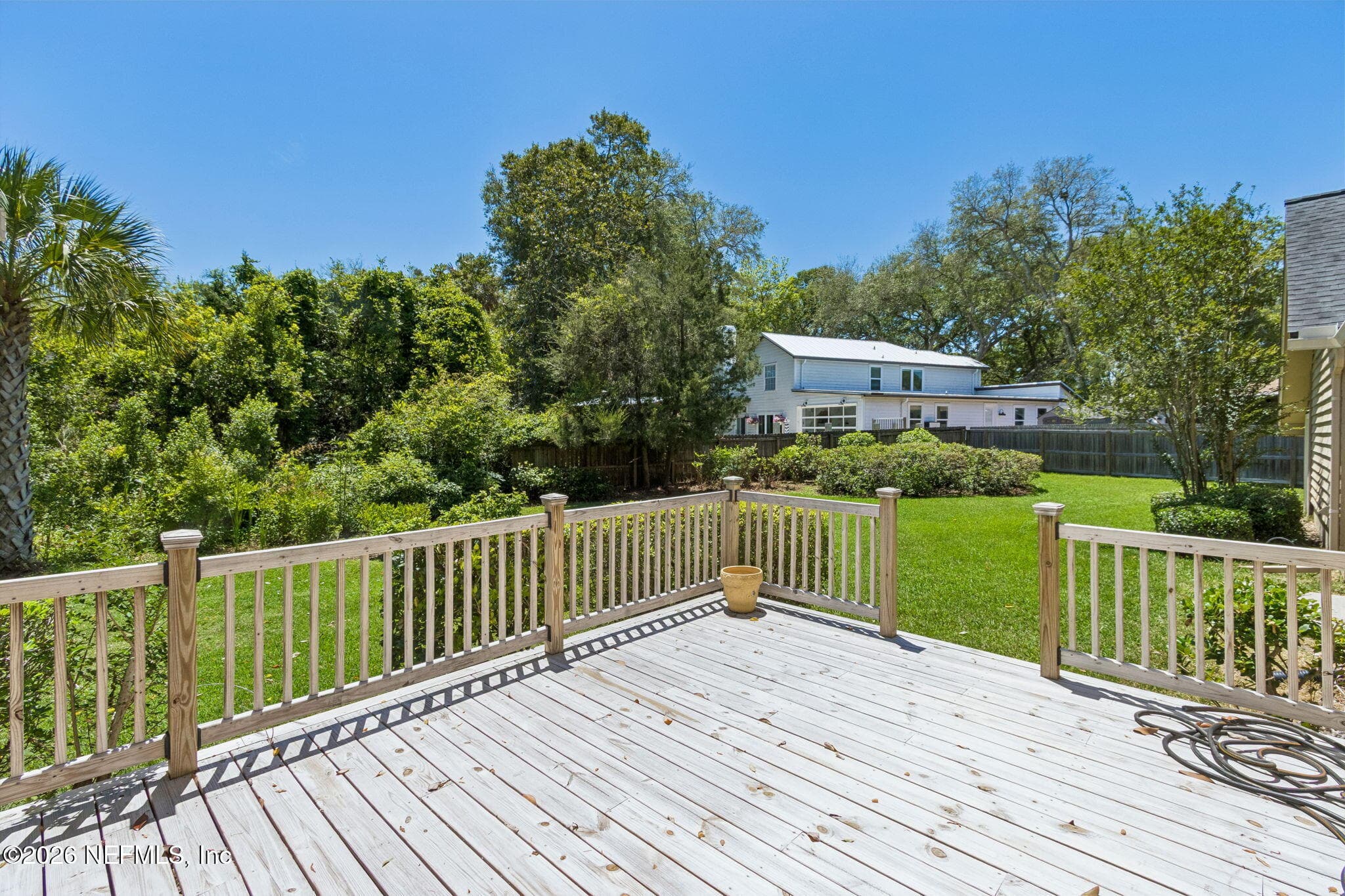Backyard Deck — 1461 HOPKINS CREEK Lane, Neptune Beach, FL 32266