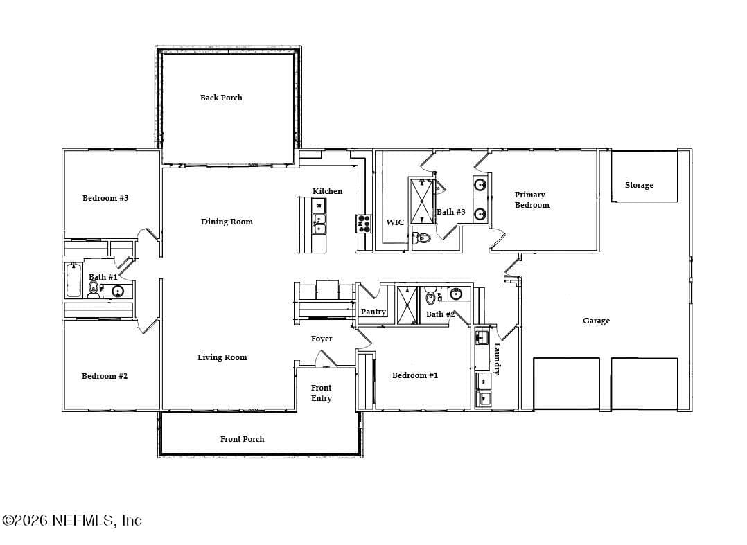Photo 3 of LOT 3 COUNTY ROAD 225, Starke, FL 32091