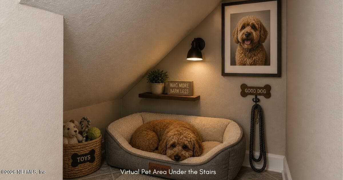 Or it can be a sanctuary for your pet! — 316 WHISPER ROCK Drive, Ponte Vedra, FL 32081