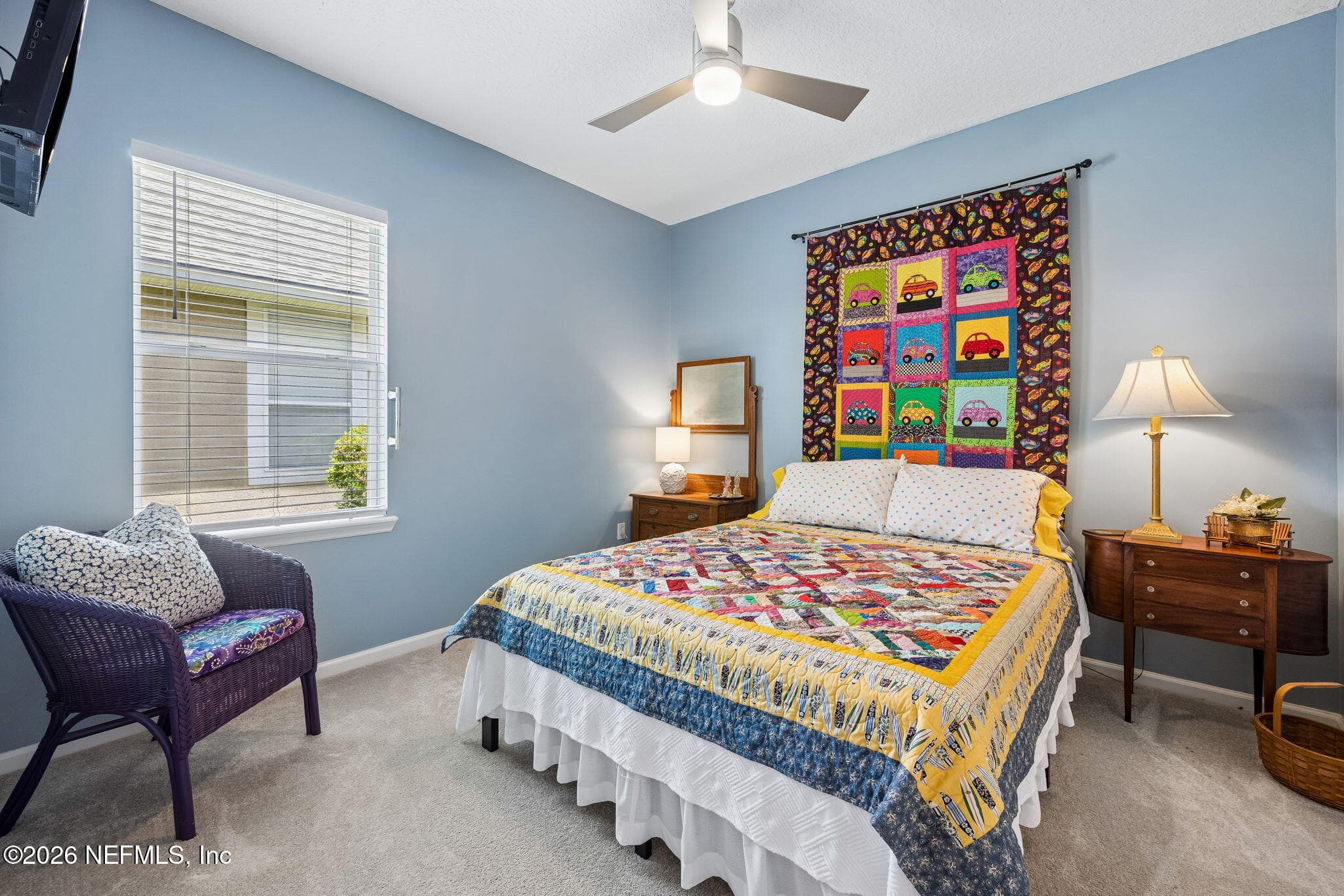 Second bedroom. — 85225 AMAGANSETT Drive, Fernandina Beach, FL 32034