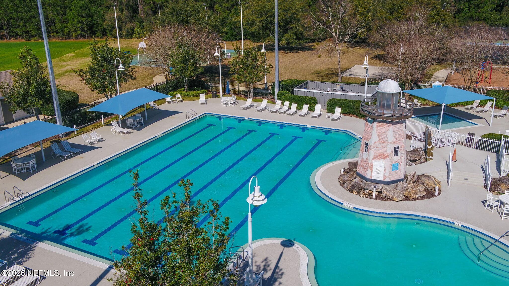resort style pool and — 85225 AMAGANSETT Drive, Fernandina Beach, FL 32034