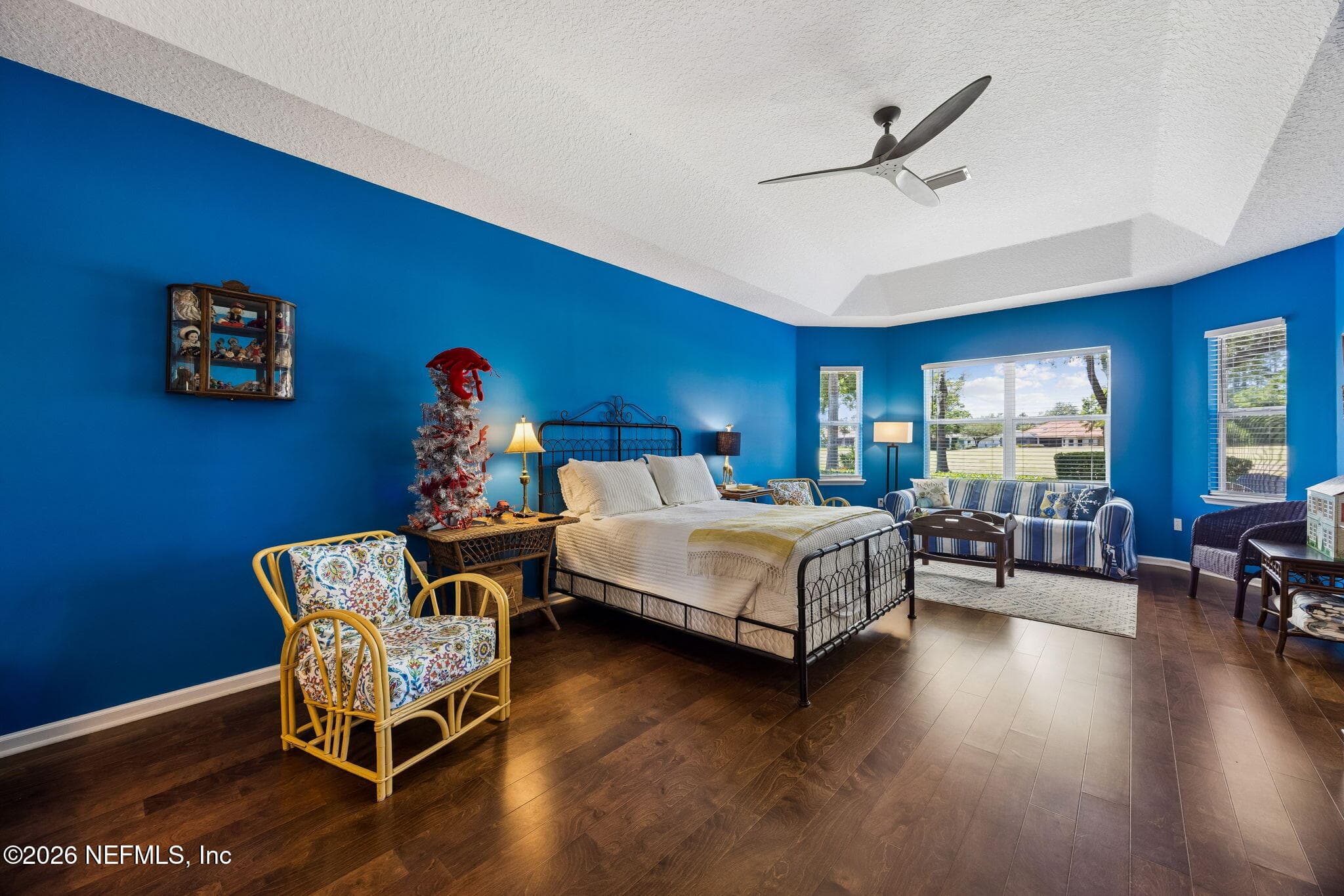 Spacious primary bedroom filled with — 85225 AMAGANSETT Drive, Fernandina Beach, FL 32034