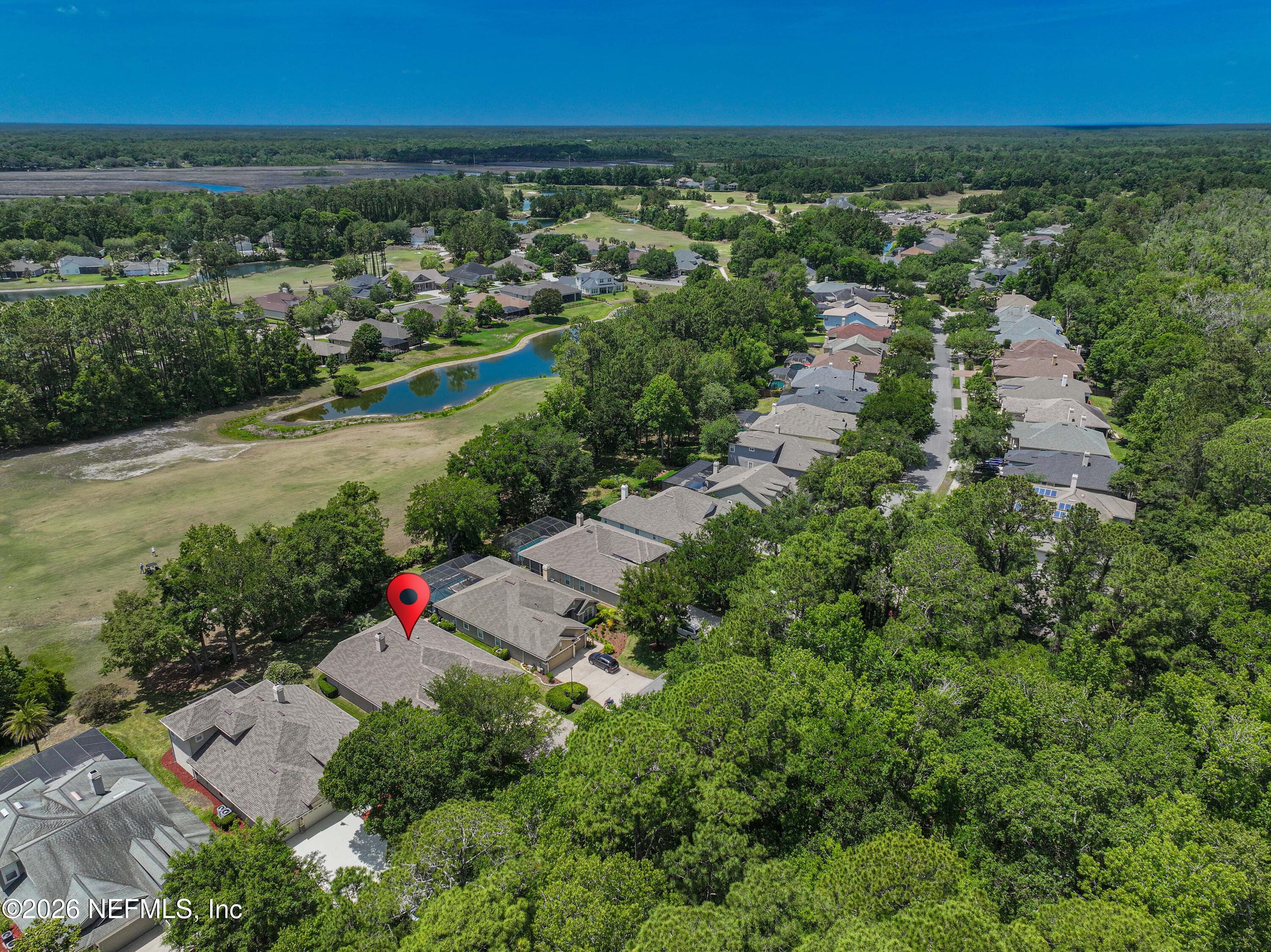 Located on the North Hampton golf course with preserve area across the street! — 85225 AMAGANSETT Drive, Fernandina Beach, FL 32034