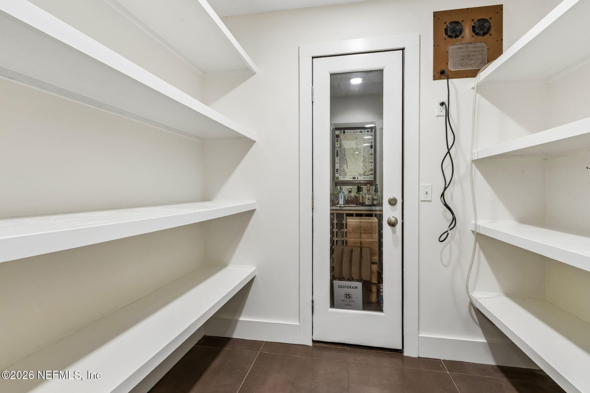 Temperature controlled wine cellar. — 1877 CHRISTOPHER POINT Road S, Jacksonville, FL 32217