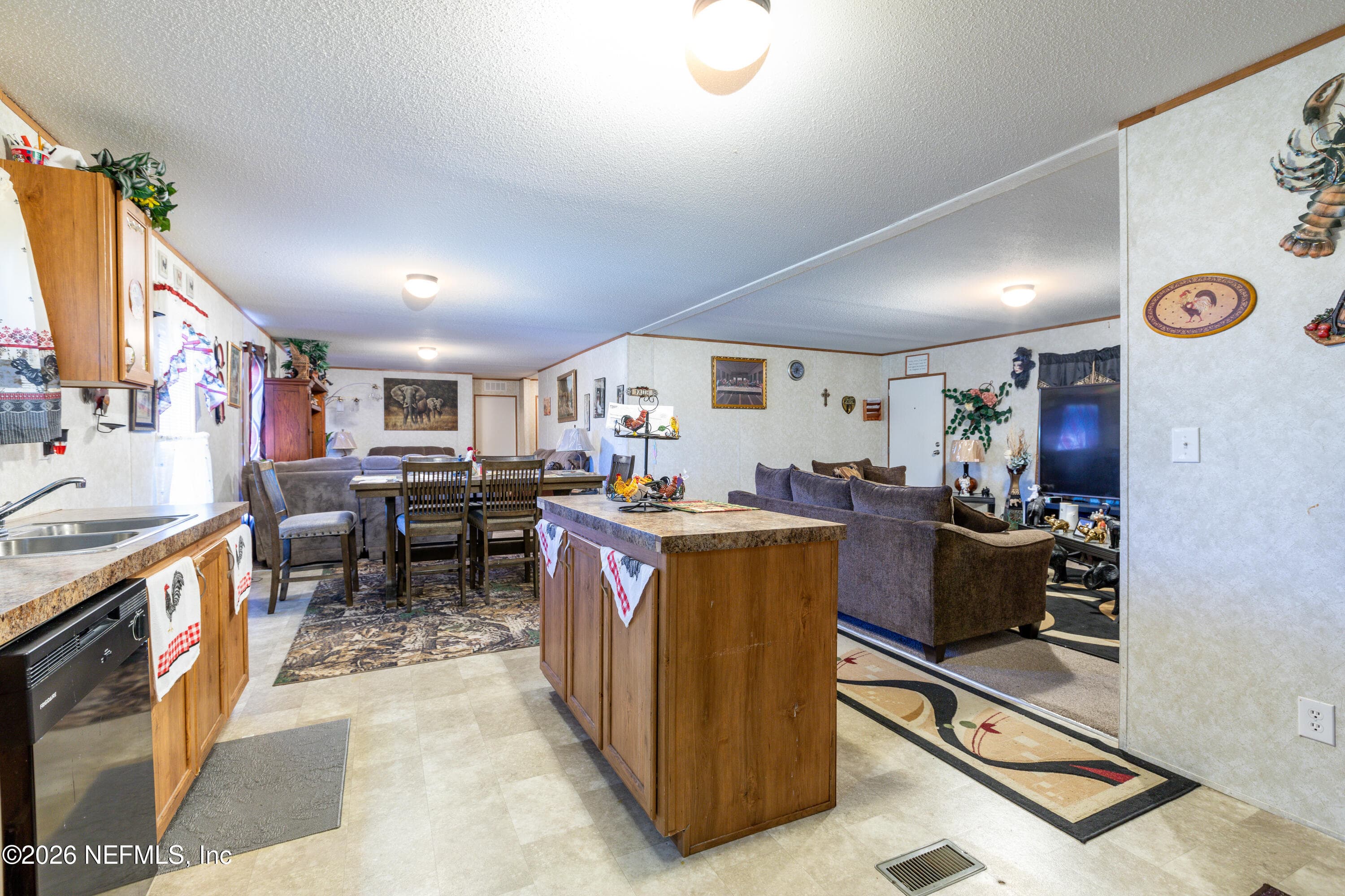 Kitchen from laundry room — 13719 SW 89TH Street, Lake Butler, FL 32054