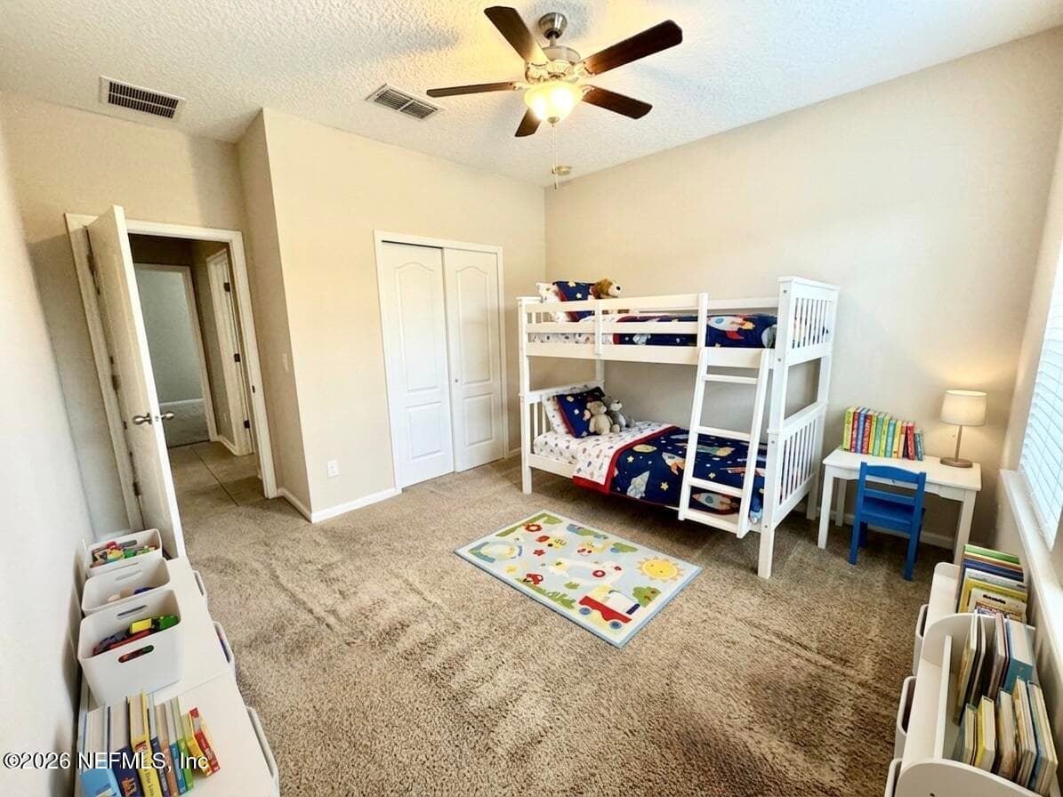 Bedroom 3 AI Decorated — 1341 CAMP RIDGE Lane, Middleburg, FL 32068