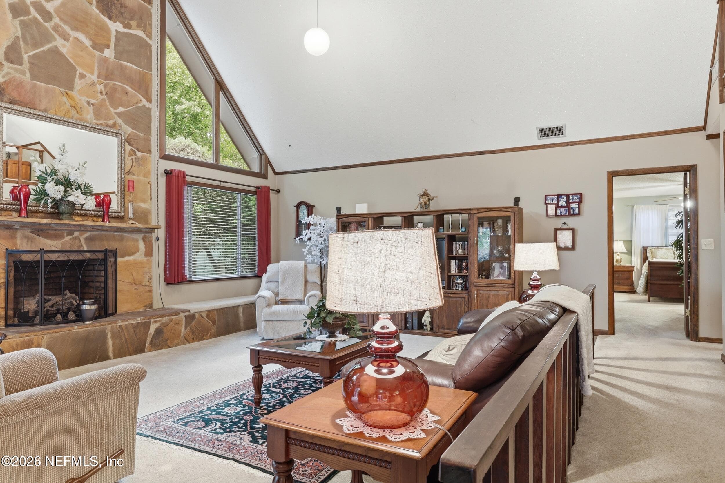 Great Room from Foyer — 5419 COUNTY ROAD 352, Keystone Heights, FL 32656