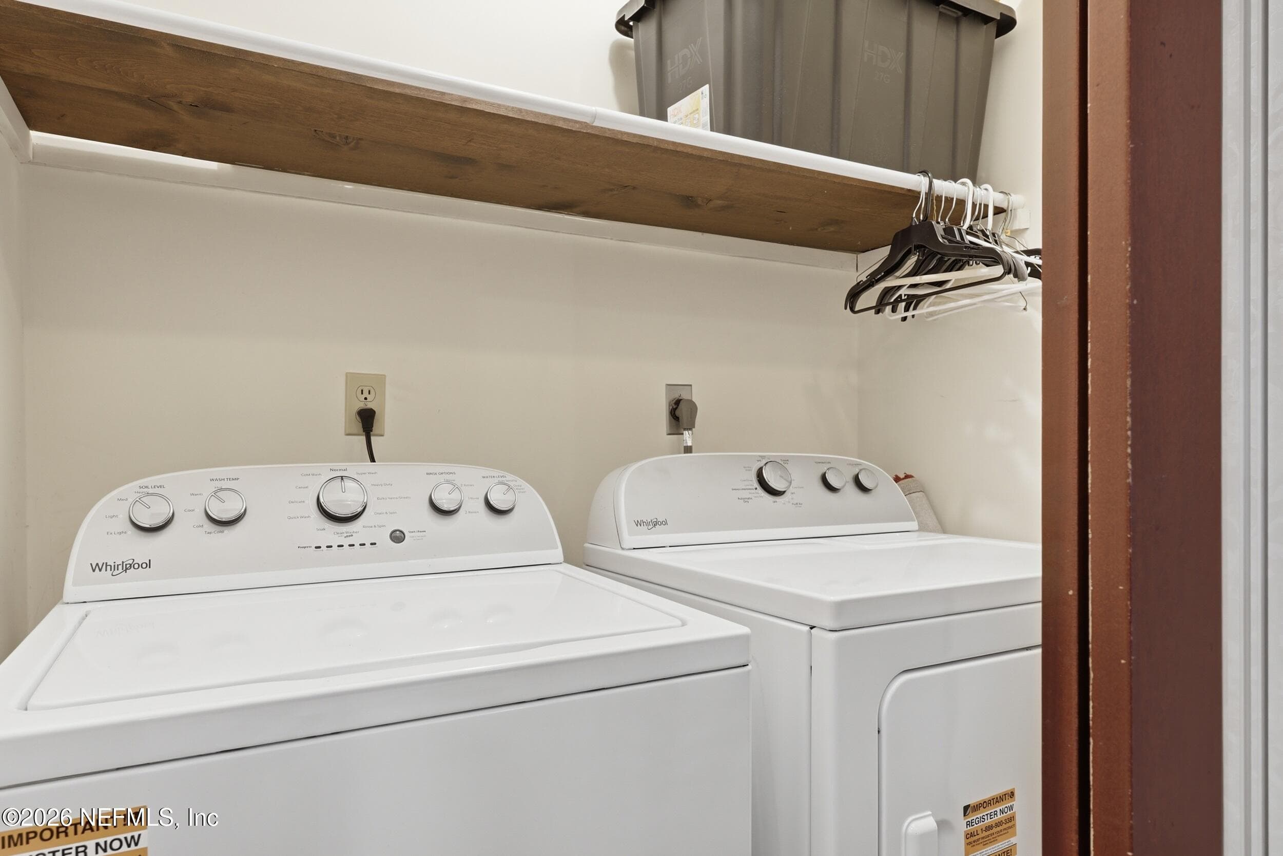 Laundry Closet — 5419 COUNTY ROAD 352, Keystone Heights, FL 32656
