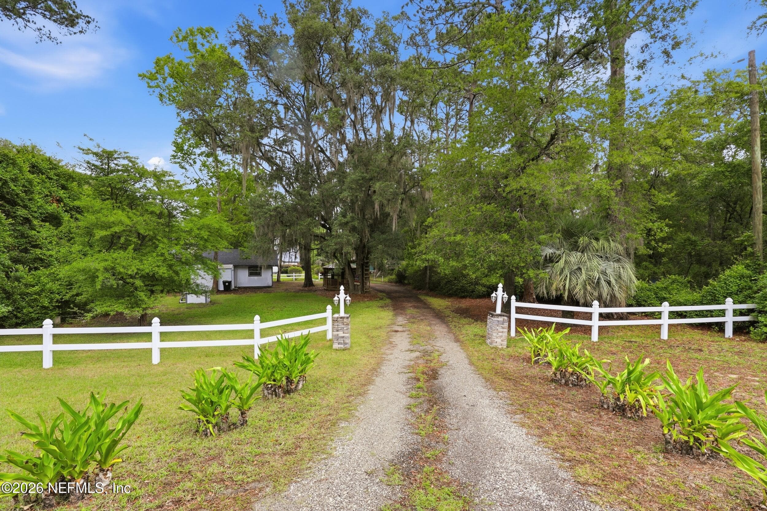 Entrance to Property from Road — 5419 COUNTY ROAD 352, Keystone Heights, FL 32656