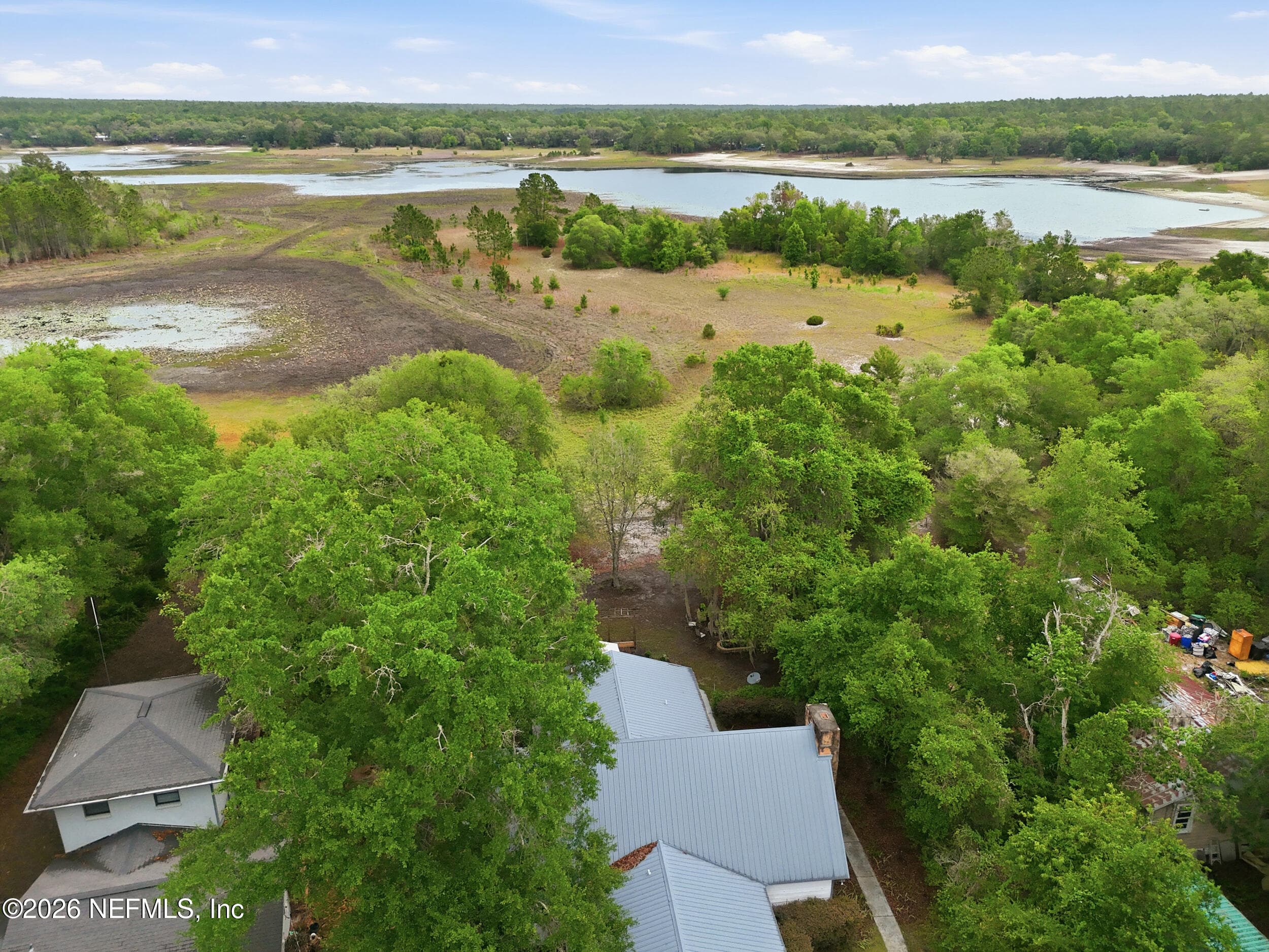 Aerial View to the Lake — 5419 COUNTY ROAD 352, Keystone Heights, FL 32656
