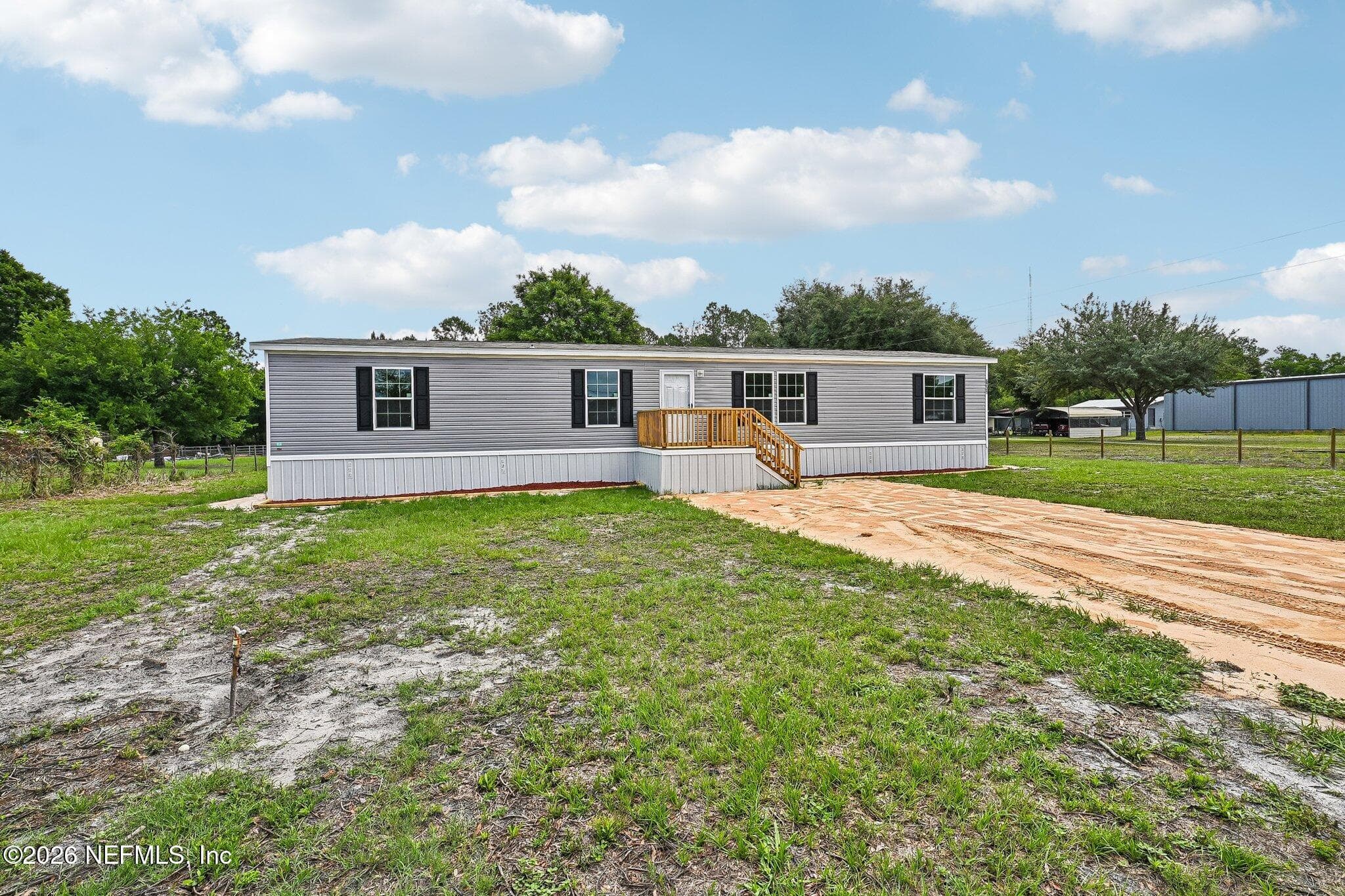 FRONT ROAD VIEW — 6771 SW COUNTY ROAD 225, Starke, FL 32091