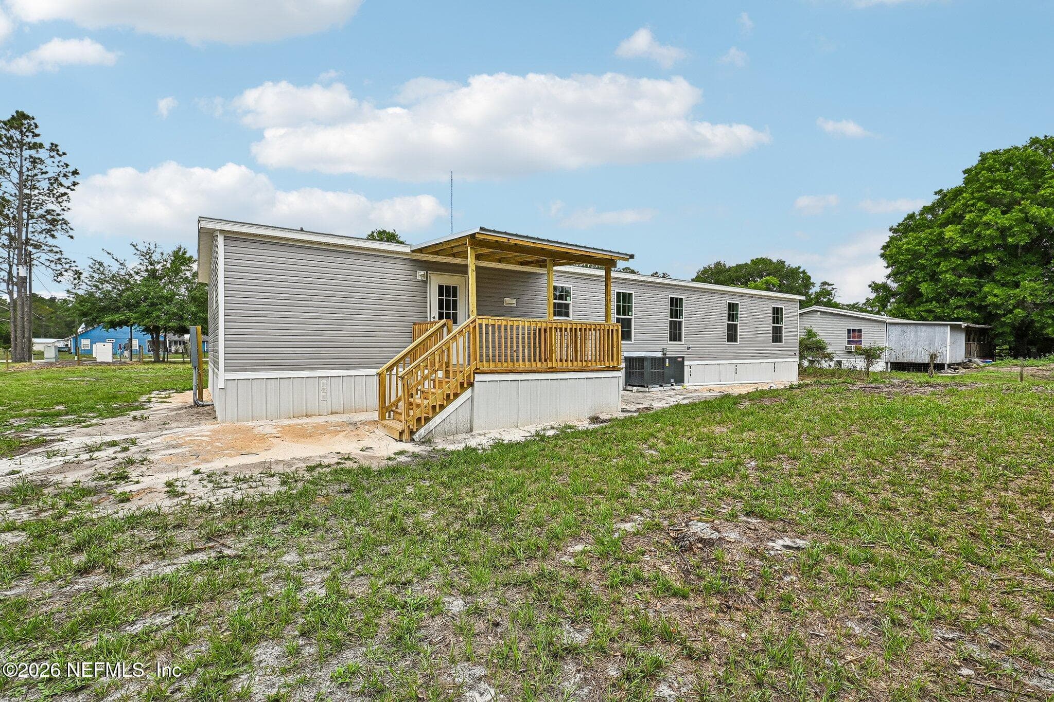 REAR OF HOUSE — 6771 SW COUNTY ROAD 225, Starke, FL 32091