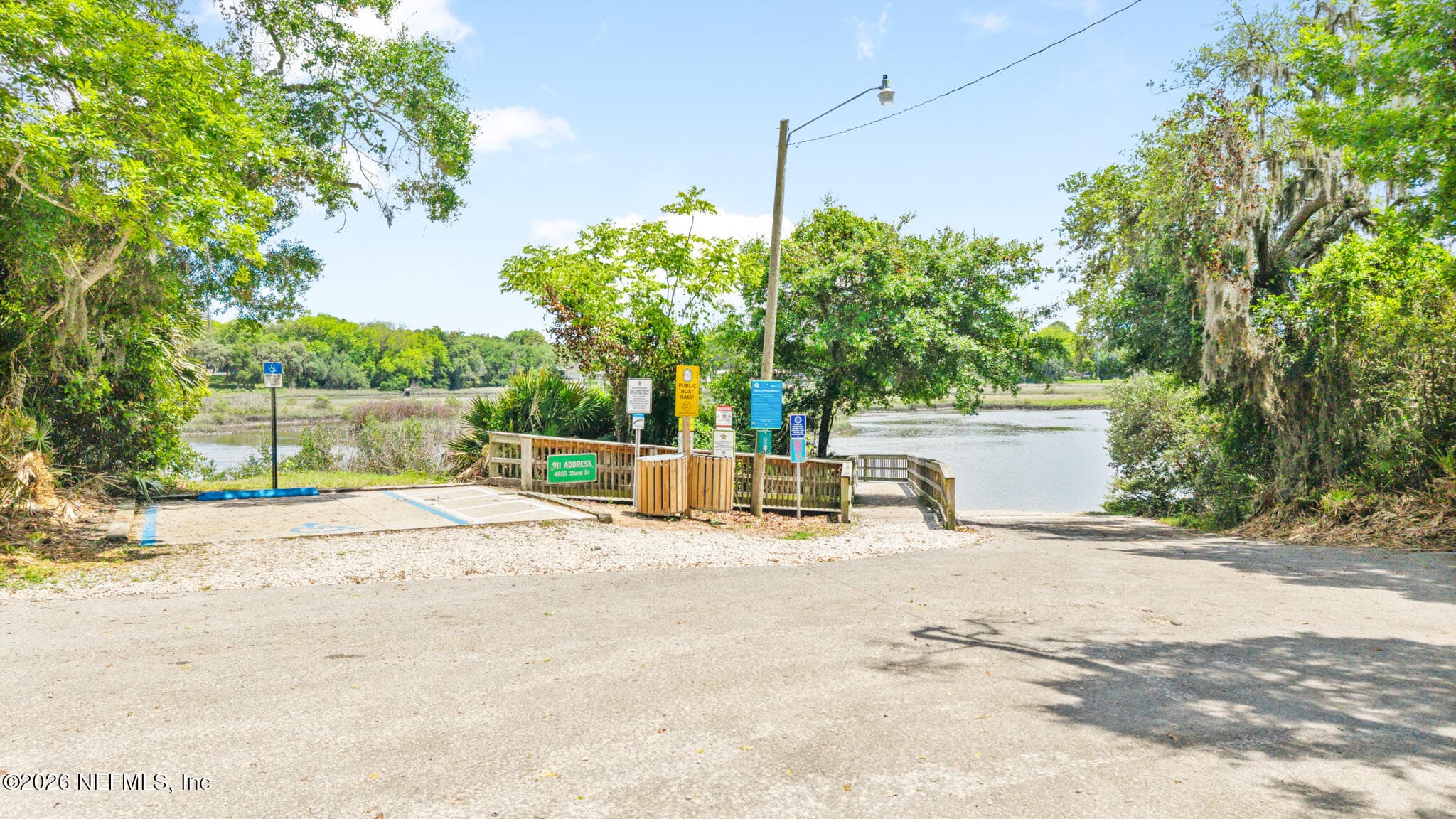 Access to public boat ramp — 111 SWALLOW Road, St. Augustine, FL 32086