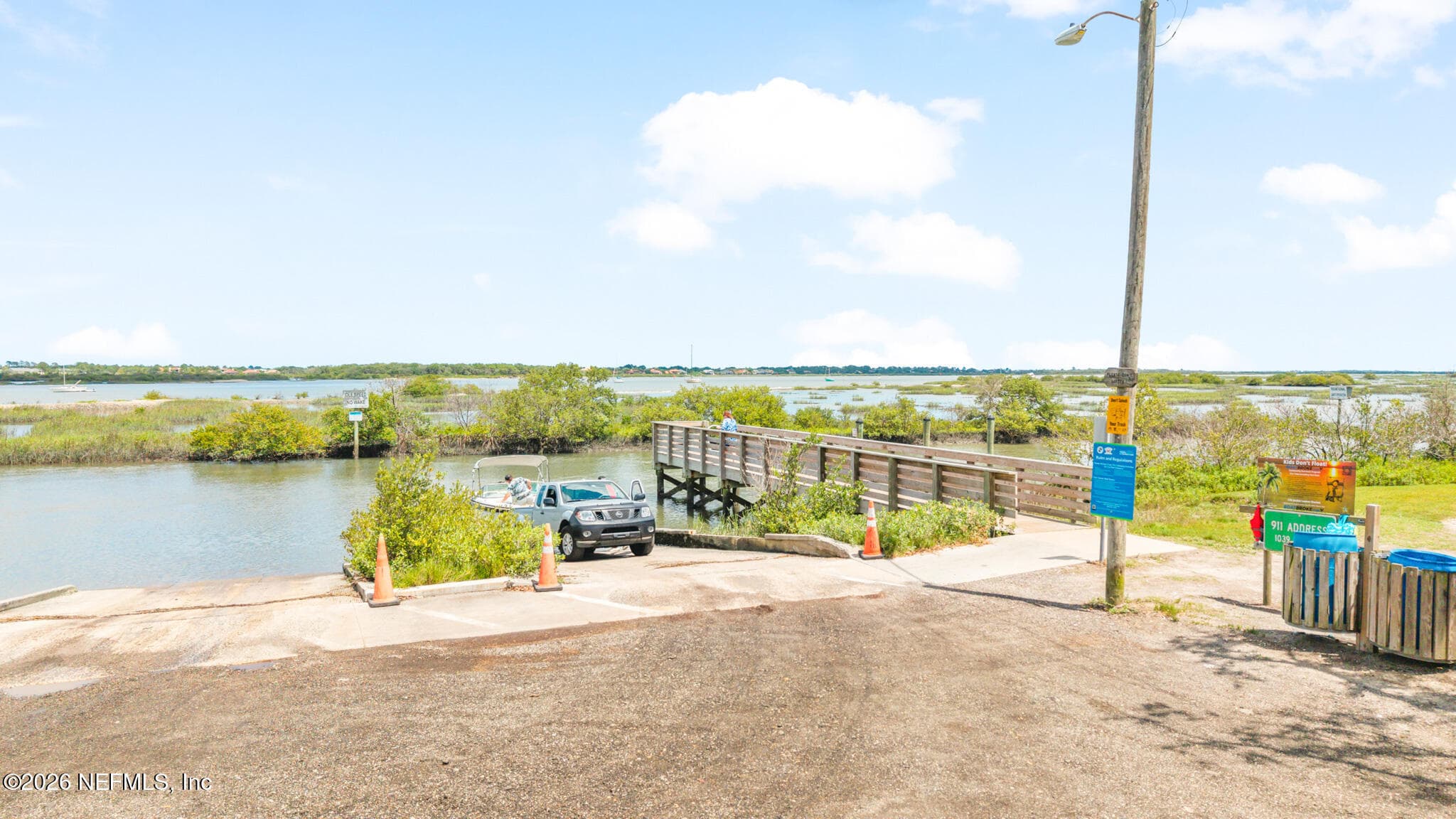 Access to public boat ramp — 111 SWALLOW Road, St. Augustine, FL 32086