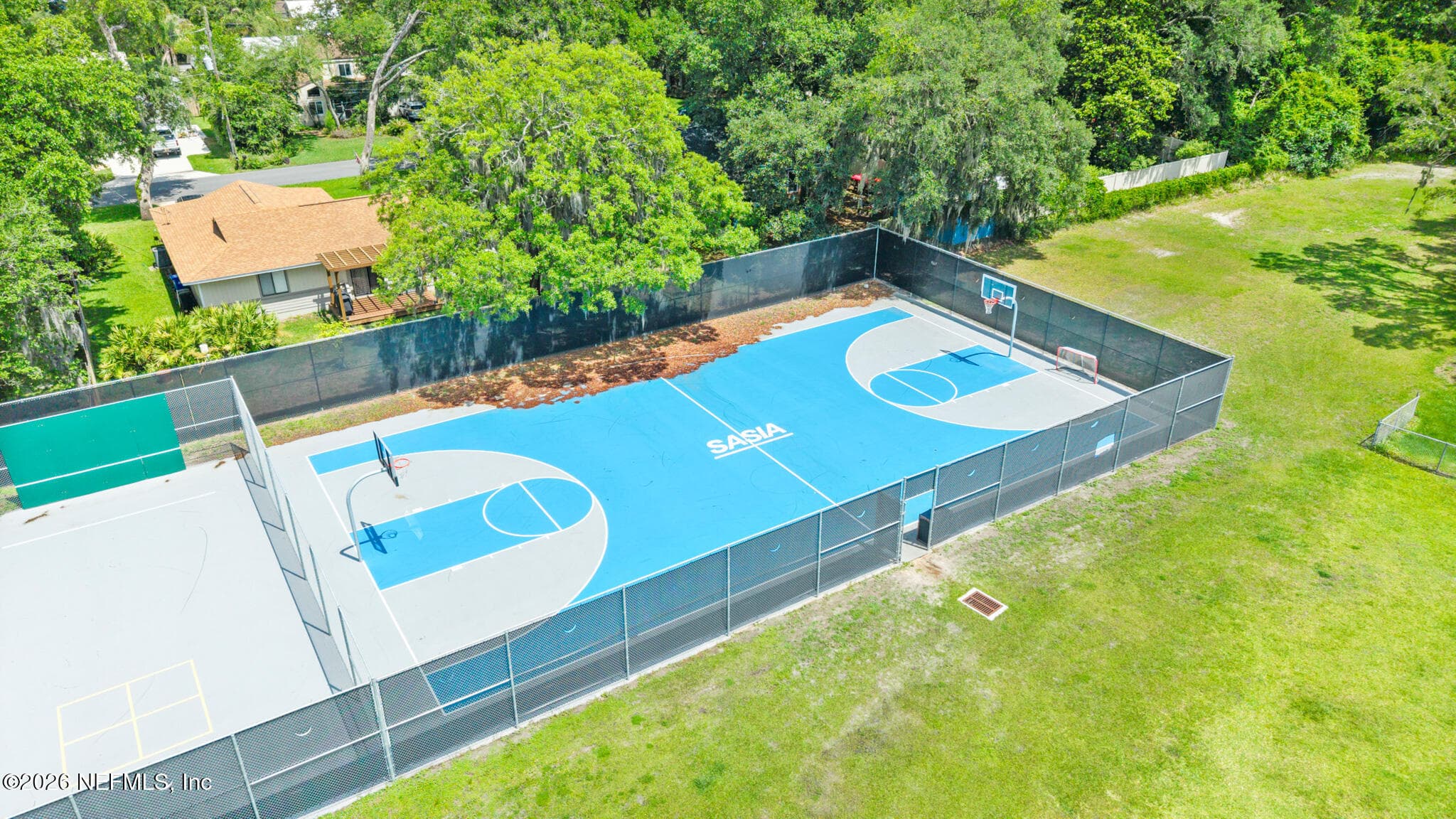 Neighborhood tennis and basketball courts — 111 SWALLOW Road, St. Augustine, FL 32086