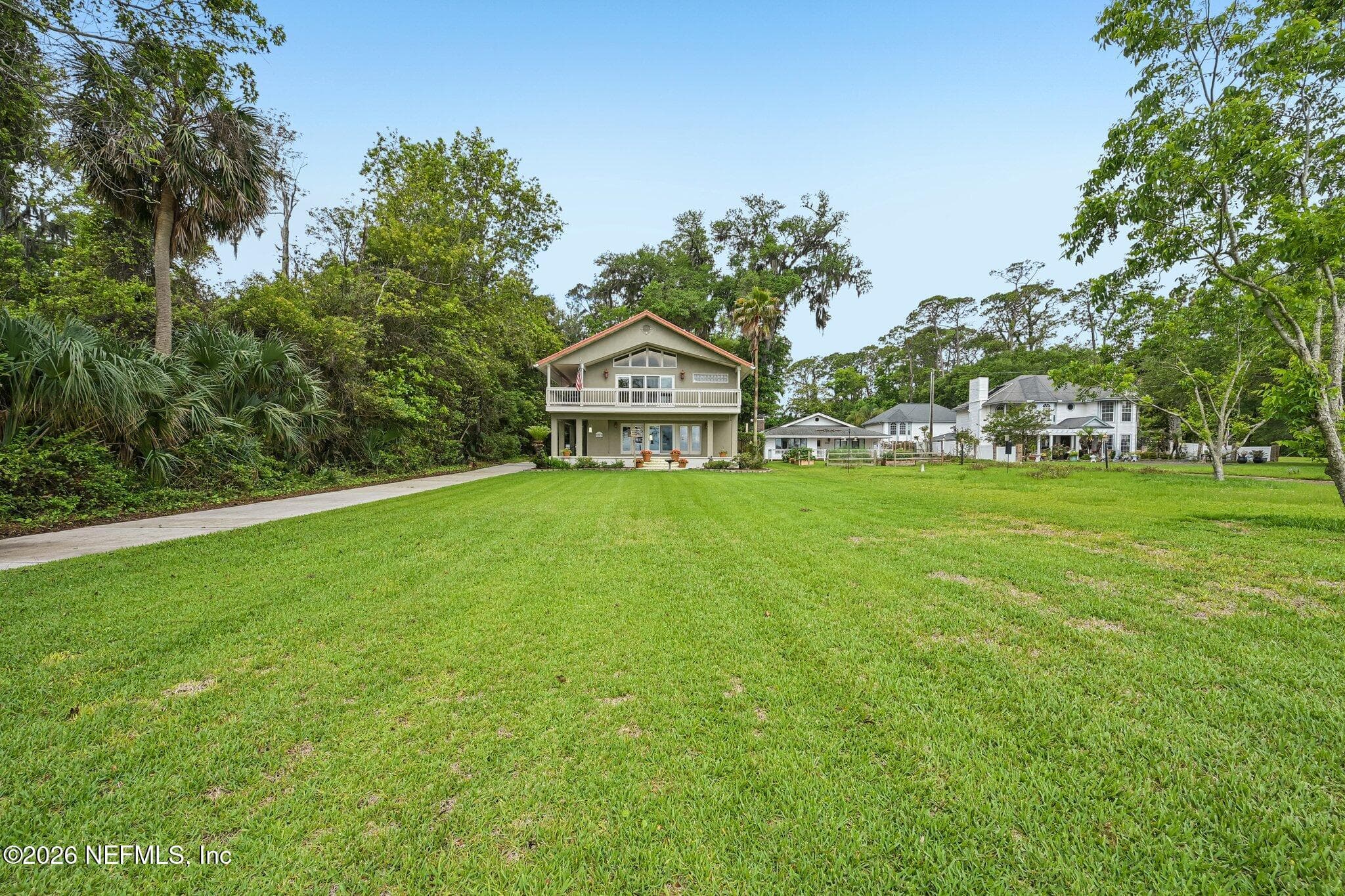 Large front yard — 1320 RIVER Road, Orange Park, FL 32073