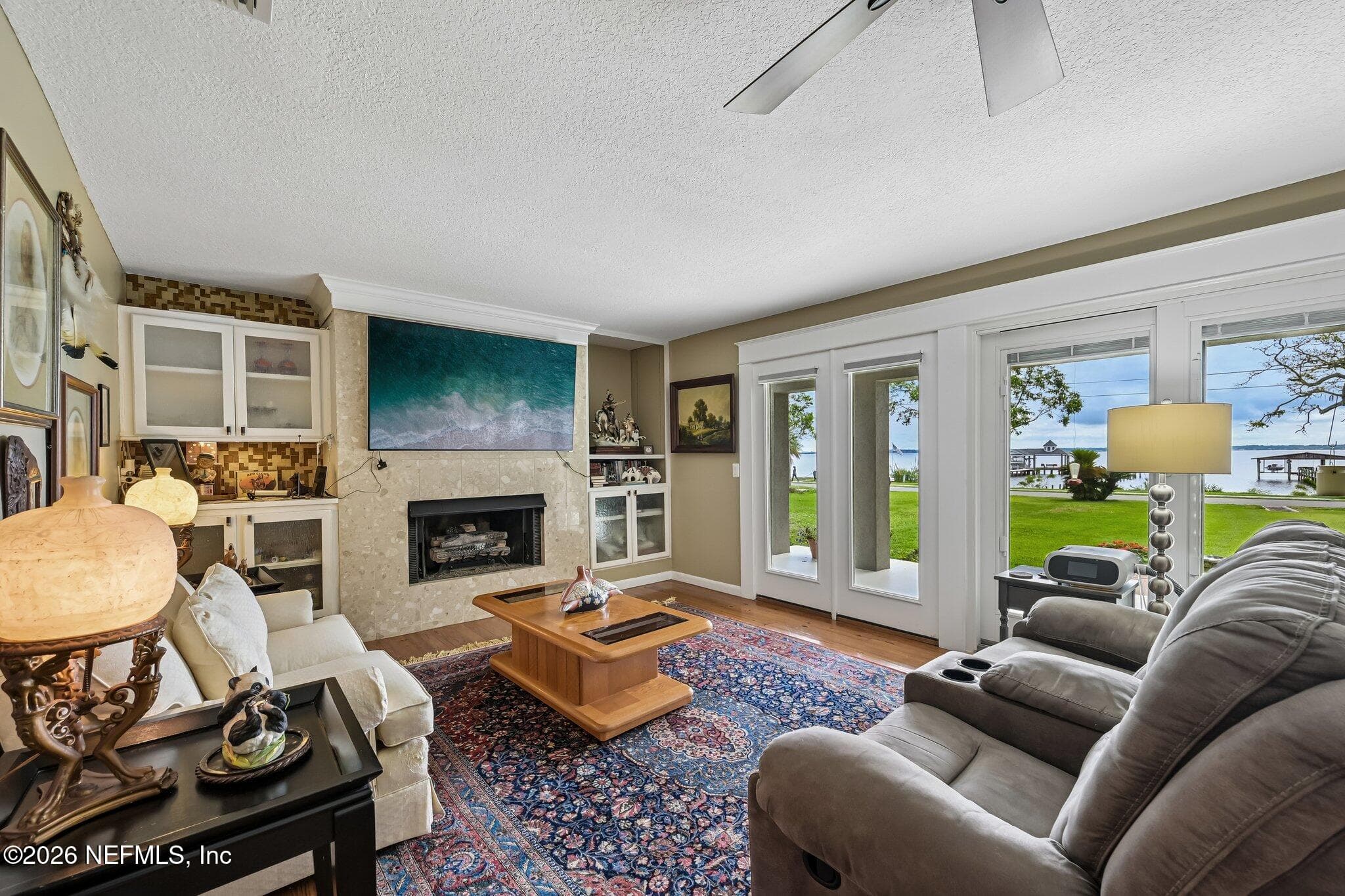 Living Room with views of the St. Johns River — 1320 RIVER Road, Orange Park, FL 32073