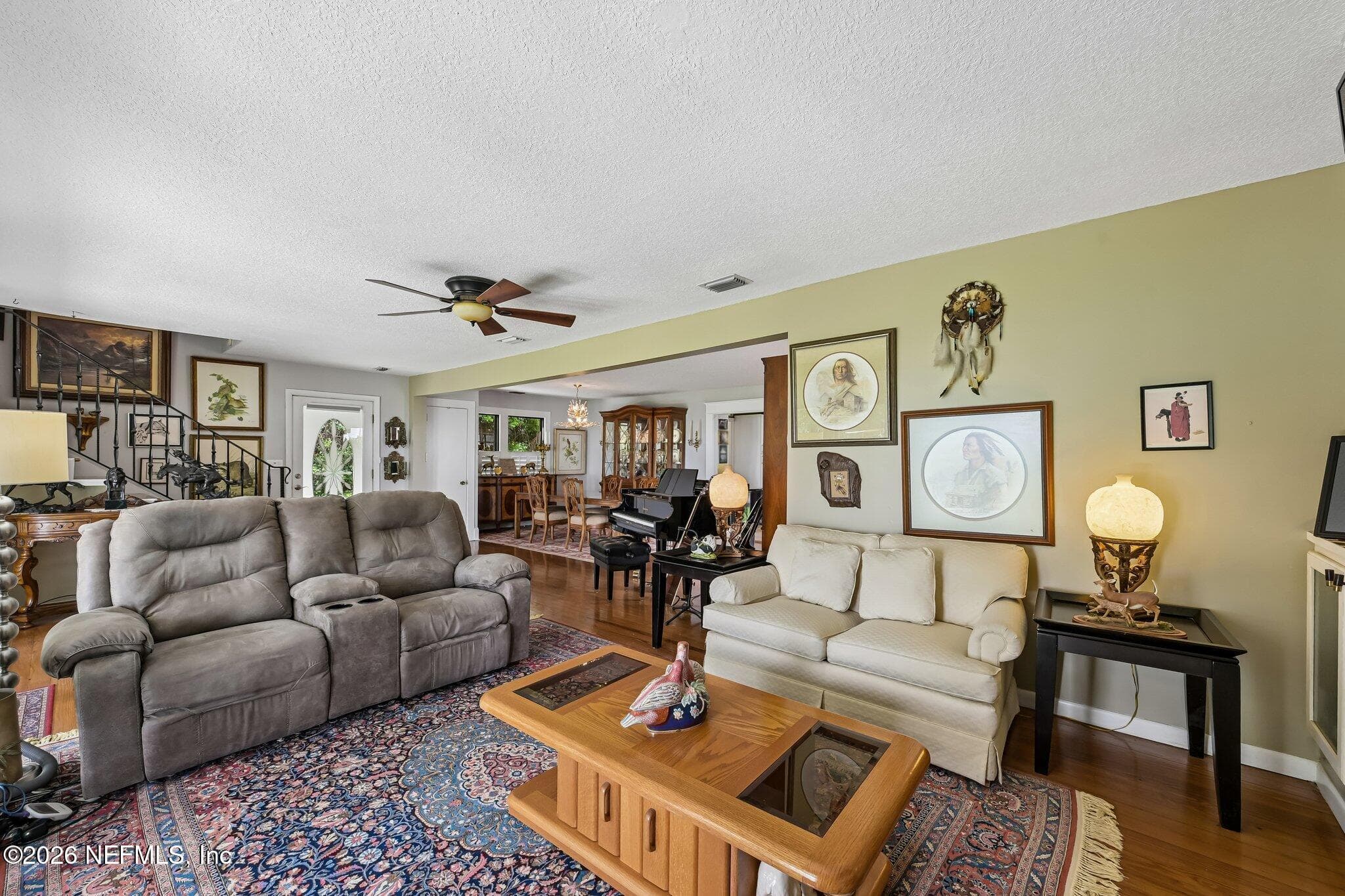 Living Room with views of the St. Johns River — 1320 RIVER Road, Orange Park, FL 32073
