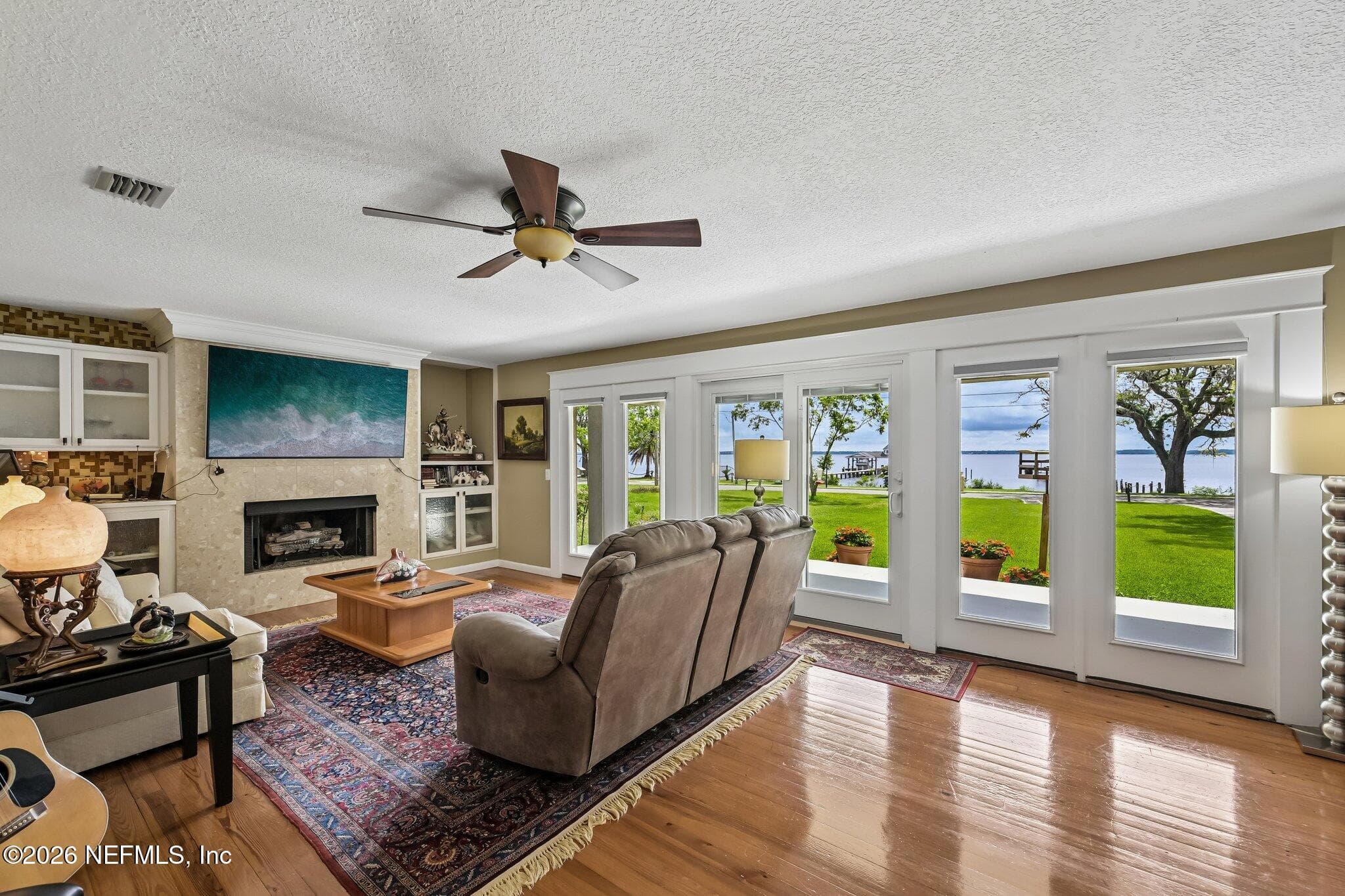 Living Room with views of the St. Johns River — 1320 RIVER Road, Orange Park, FL 32073