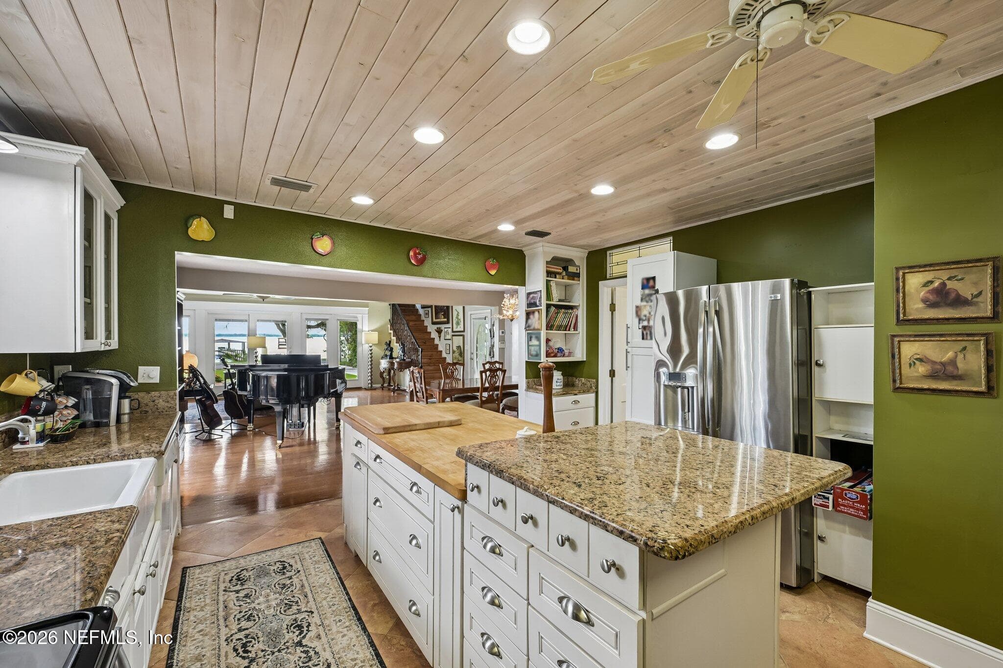 Spacious Kitchen with large island — 1320 RIVER Road, Orange Park, FL 32073