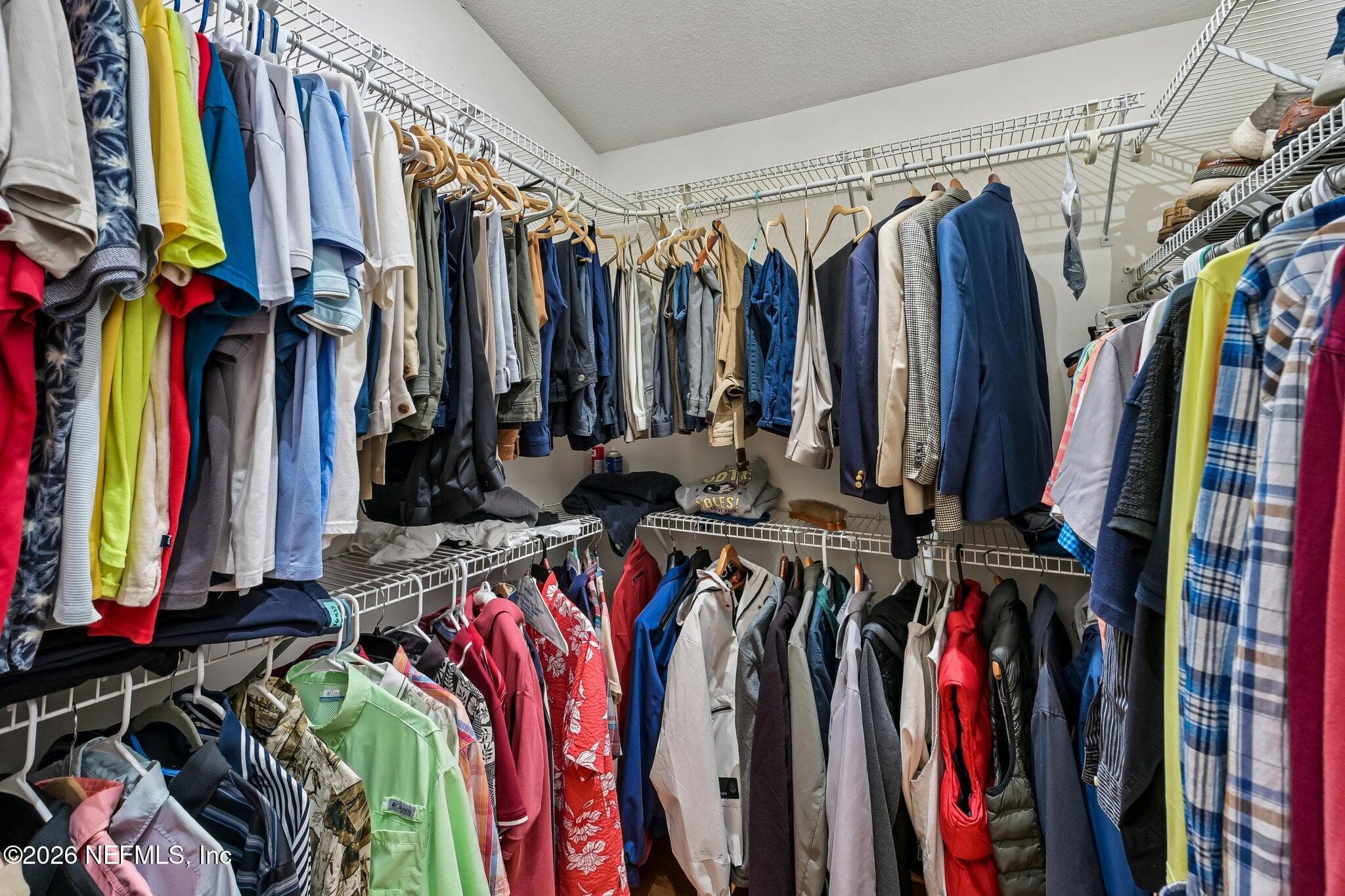 Primary closet- tons of storage — 1320 RIVER Road, Orange Park, FL 32073