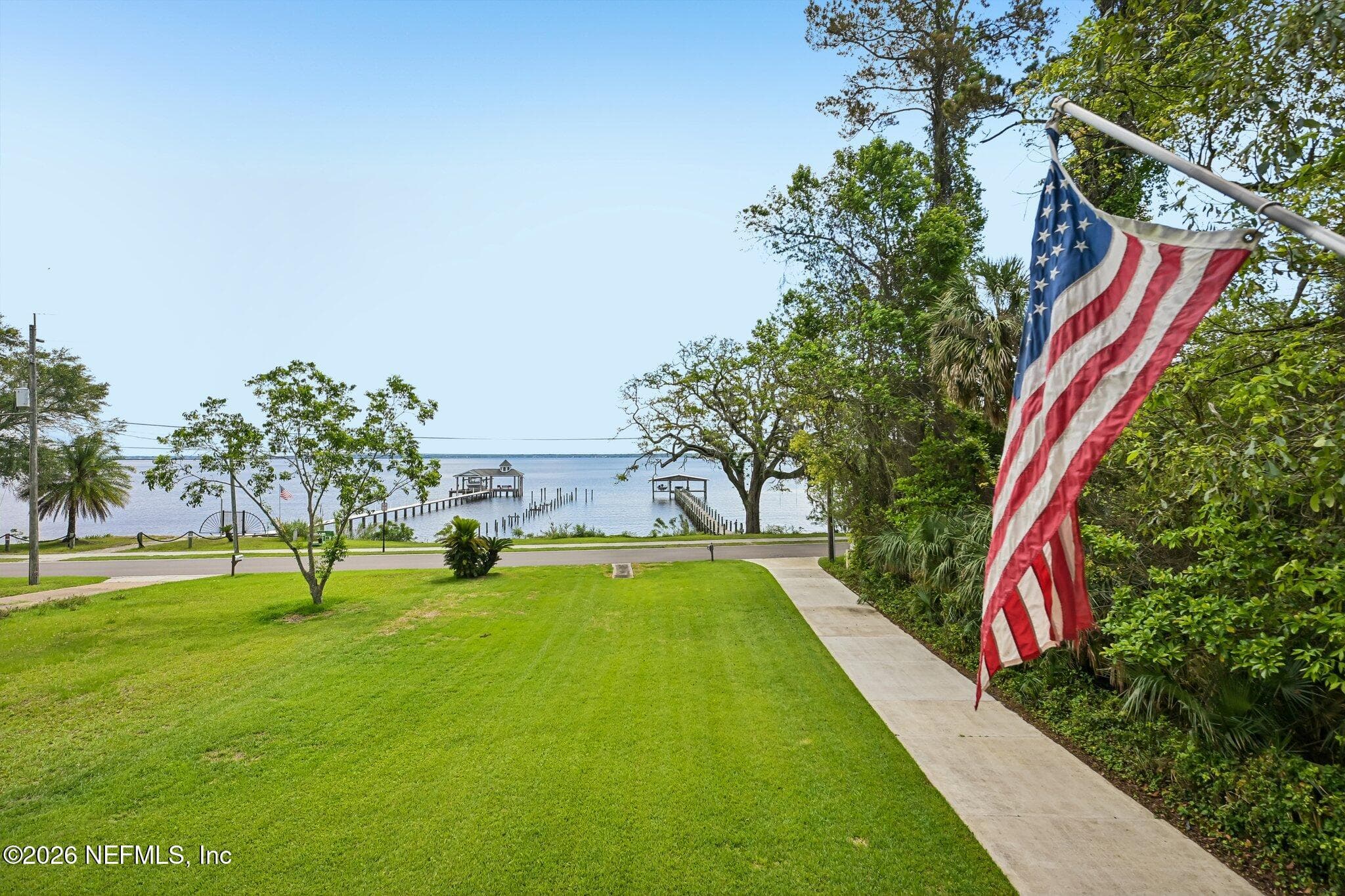 Riverview from the Primary Bedroom — 1320 RIVER Road, Orange Park, FL 32073