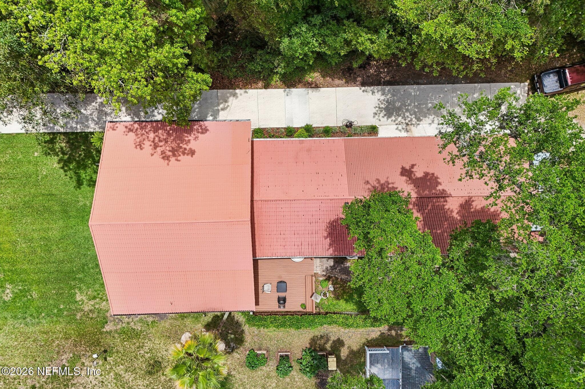 Aerial View — 1320 RIVER Road, Orange Park, FL 32073