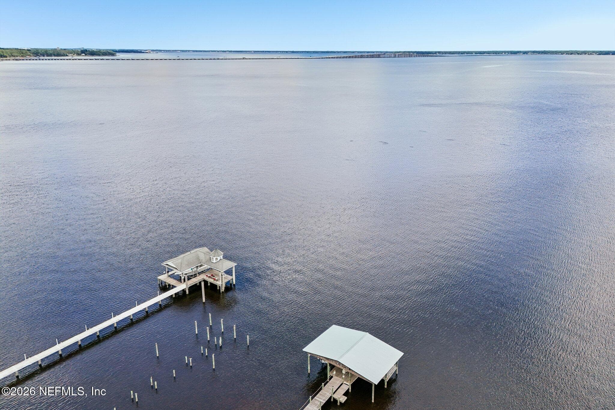 St. Johns River Home with private dock & boat lift — 1320 RIVER Road, Orange Park, FL 32073