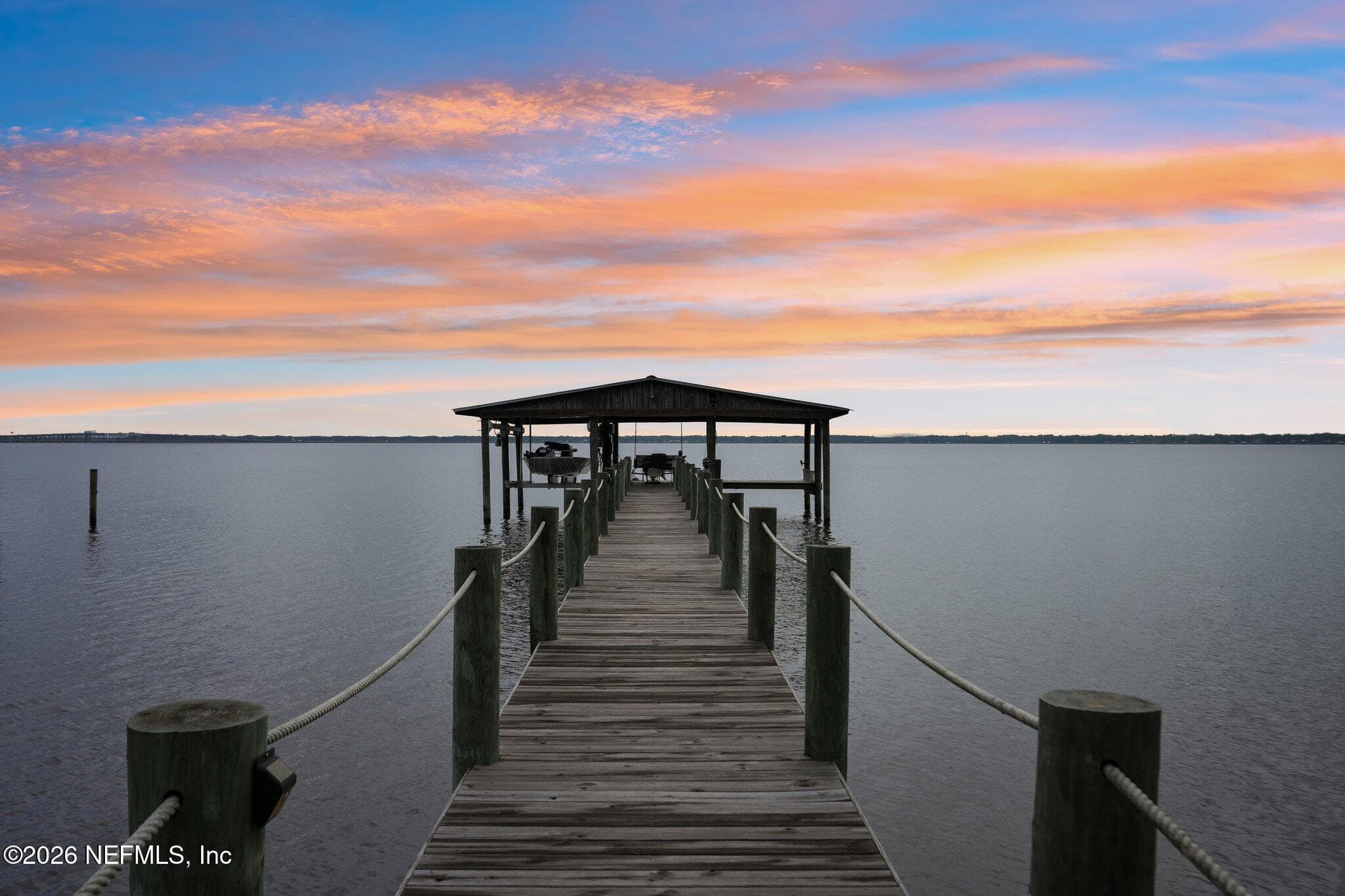 St. Johns River Home with private dock & boat lift — 1320 RIVER Road, Orange Park, FL 32073
