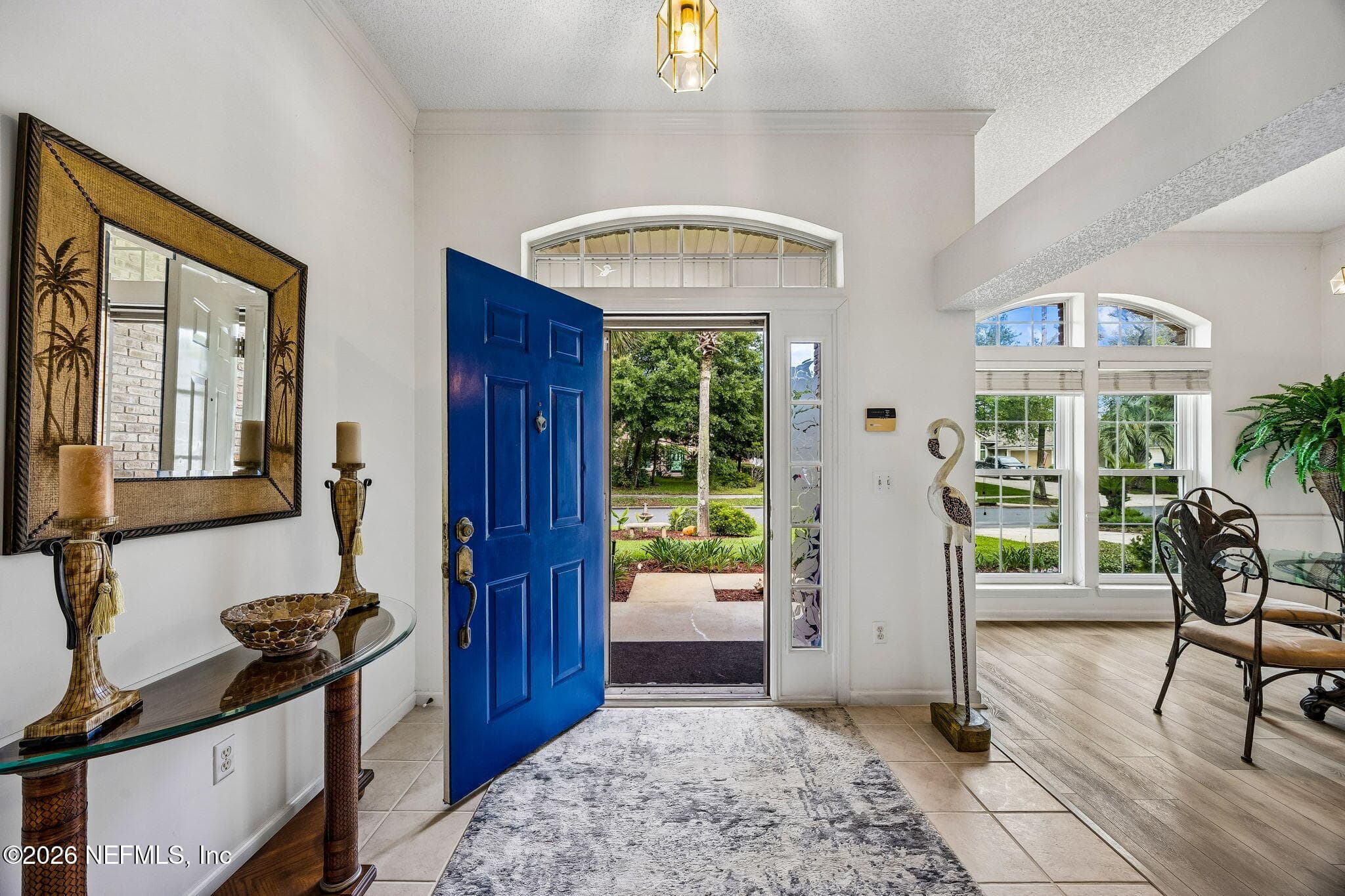 Foyer Entrance with the Dining Room to the right — 865 LAGUNA Drive, Fernandina Beach, FL 32034