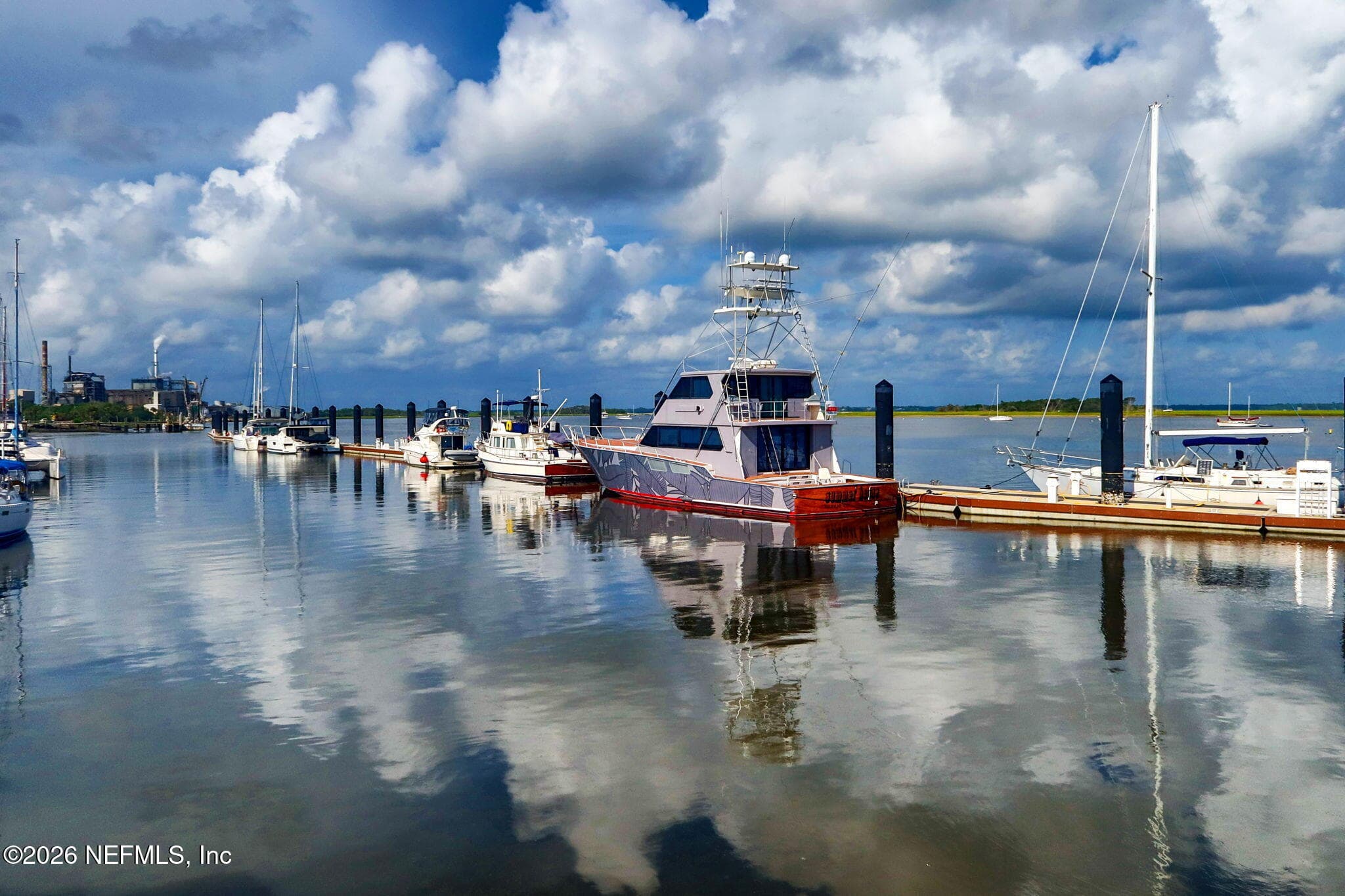On the waterfront in downtown Fernandina Beach - looks like a painting — 865 LAGUNA Drive, Fernandina Beach, FL 32034